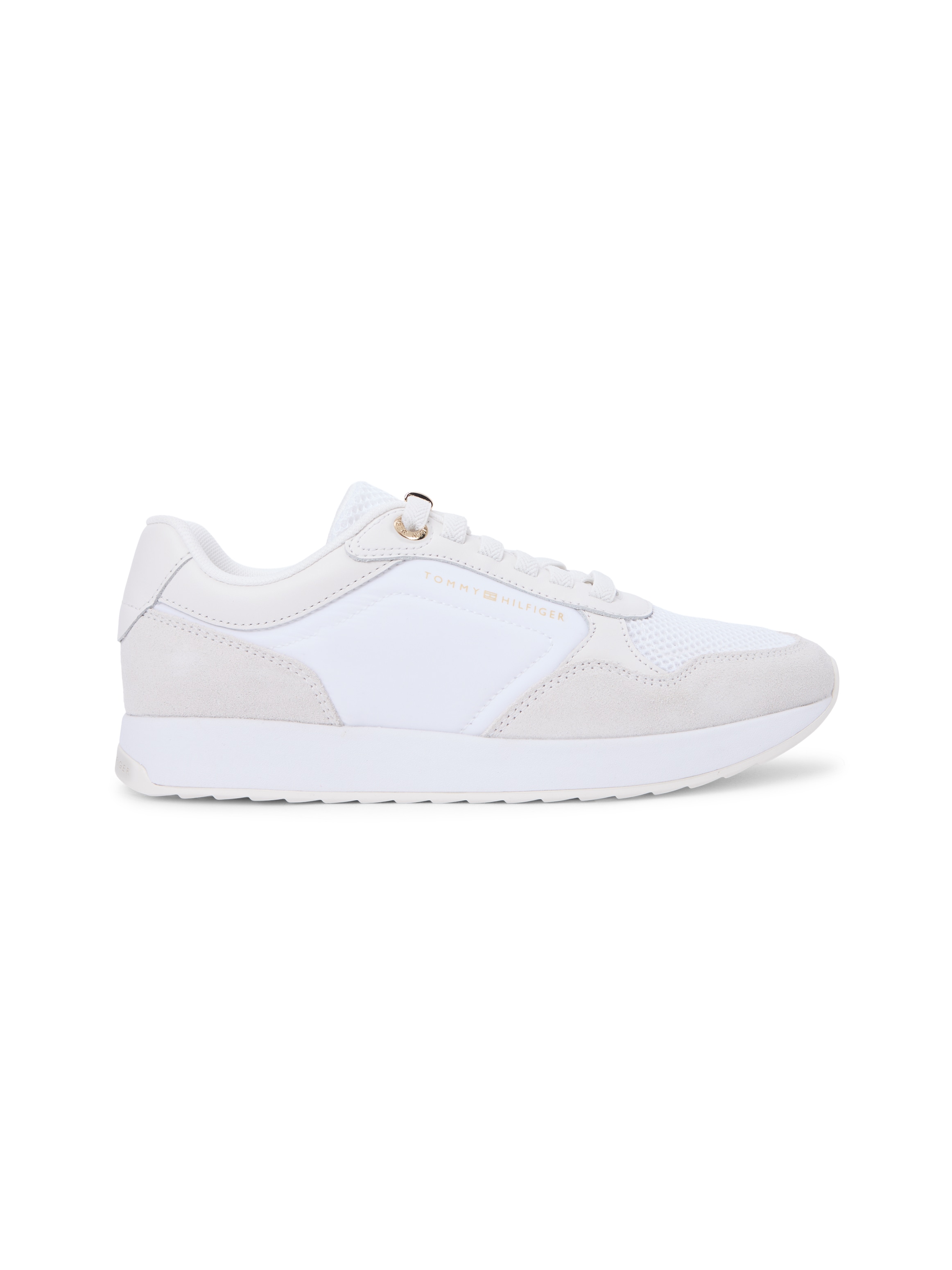 Tommy Hilfiger Plateausneaker »TH CHIC EVA RUNNER MESH«  Freizeitschuh, Halbschuh, Slipper mit elastischen Schnürsenkeln