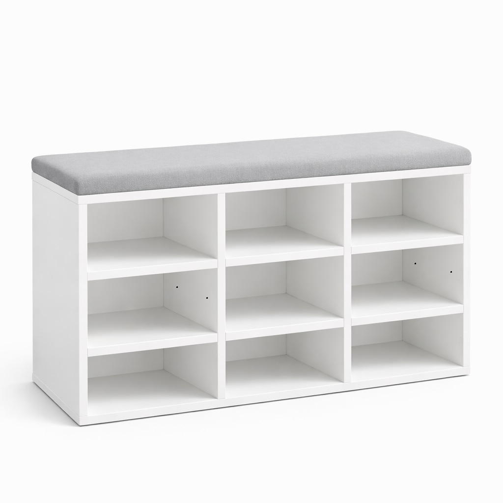 OTTO home Schuhbank »Schuchschrank 80,  Schuhregal, Schuhtruhe, Schuhkommode, Sitzbank« mit bequemer, abnehmbarer Sitzauflage