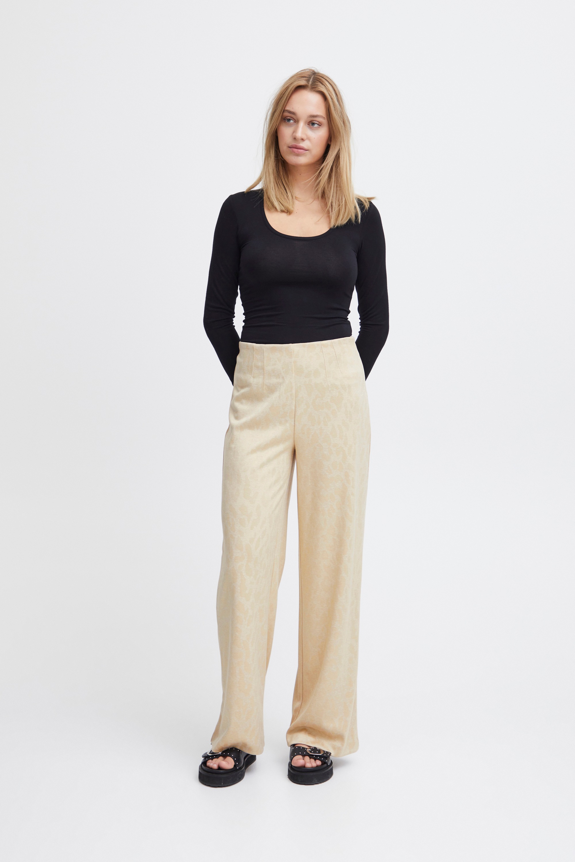 Ichi Stoffhose »Casual Hose IHKATE«