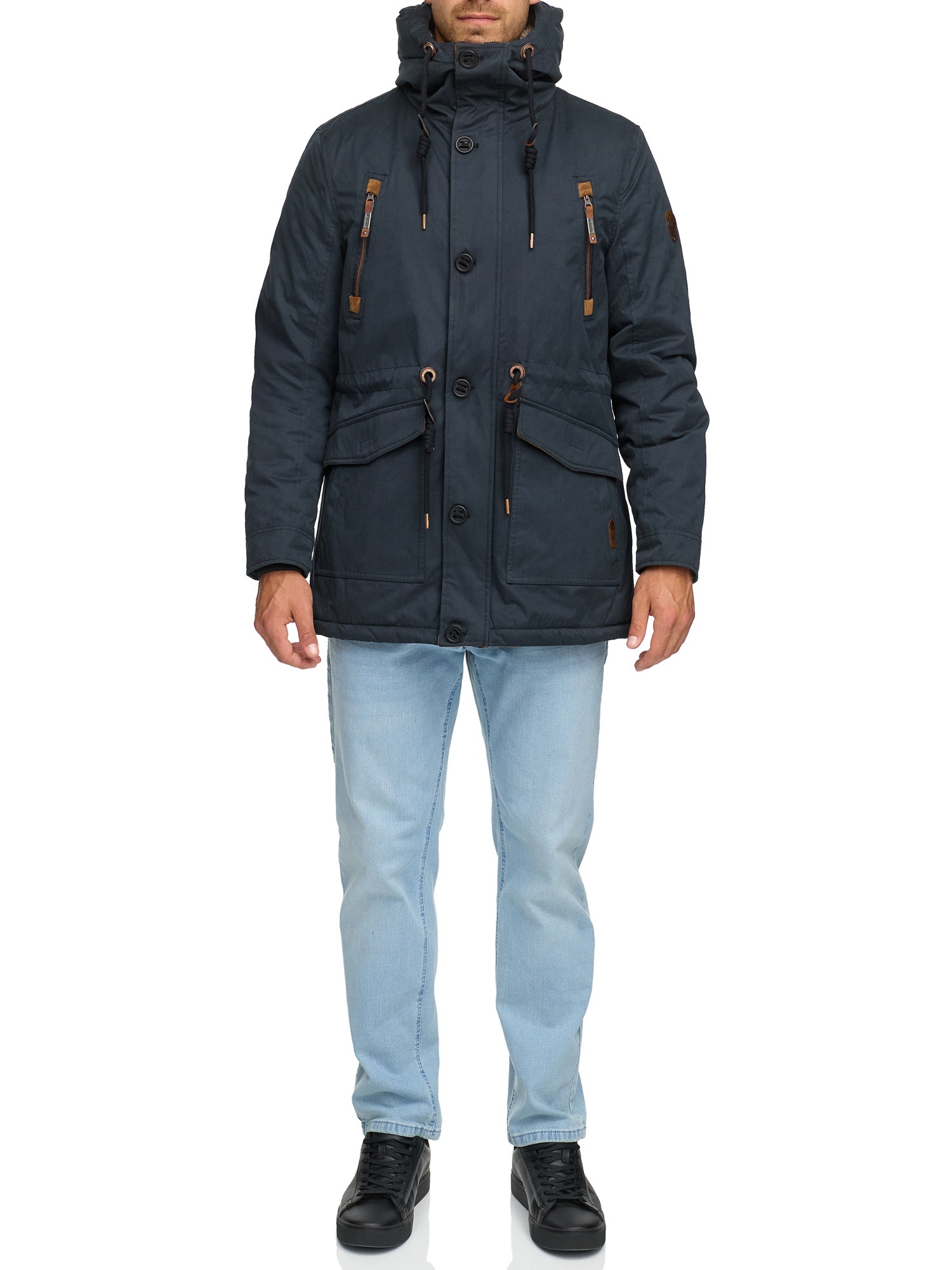 Indicode Parka »INGillespie« mit Kapuze