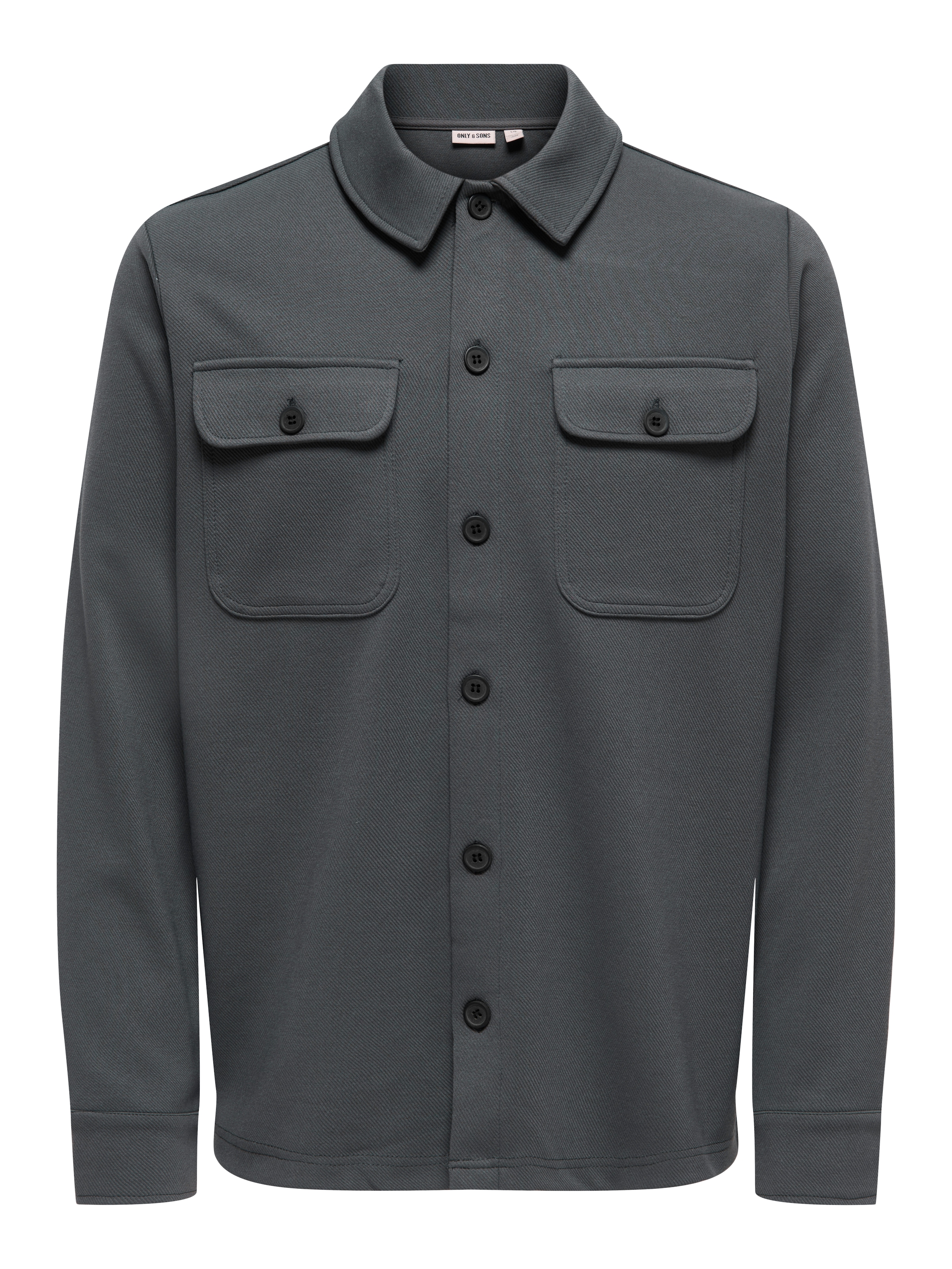 ONLY & SONS Langarmhemd »ONSNEWKODYL OVERSHIRT SWEAT NOOS« Materialmix, regular fit