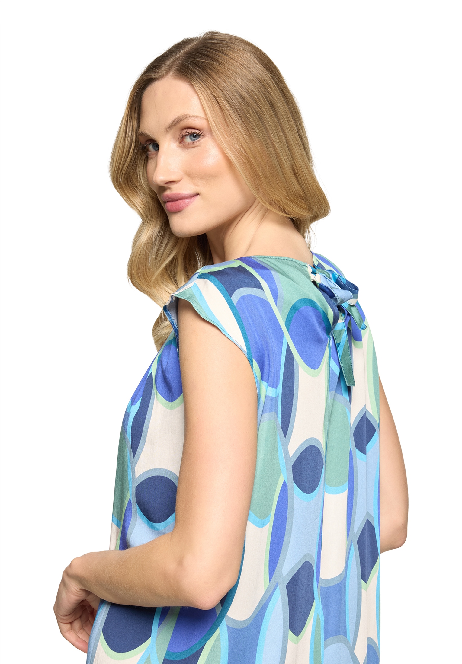 Betty Barclay A-Linien-Kleid »Freizeitkleid mit Rundhalsausschnitt«