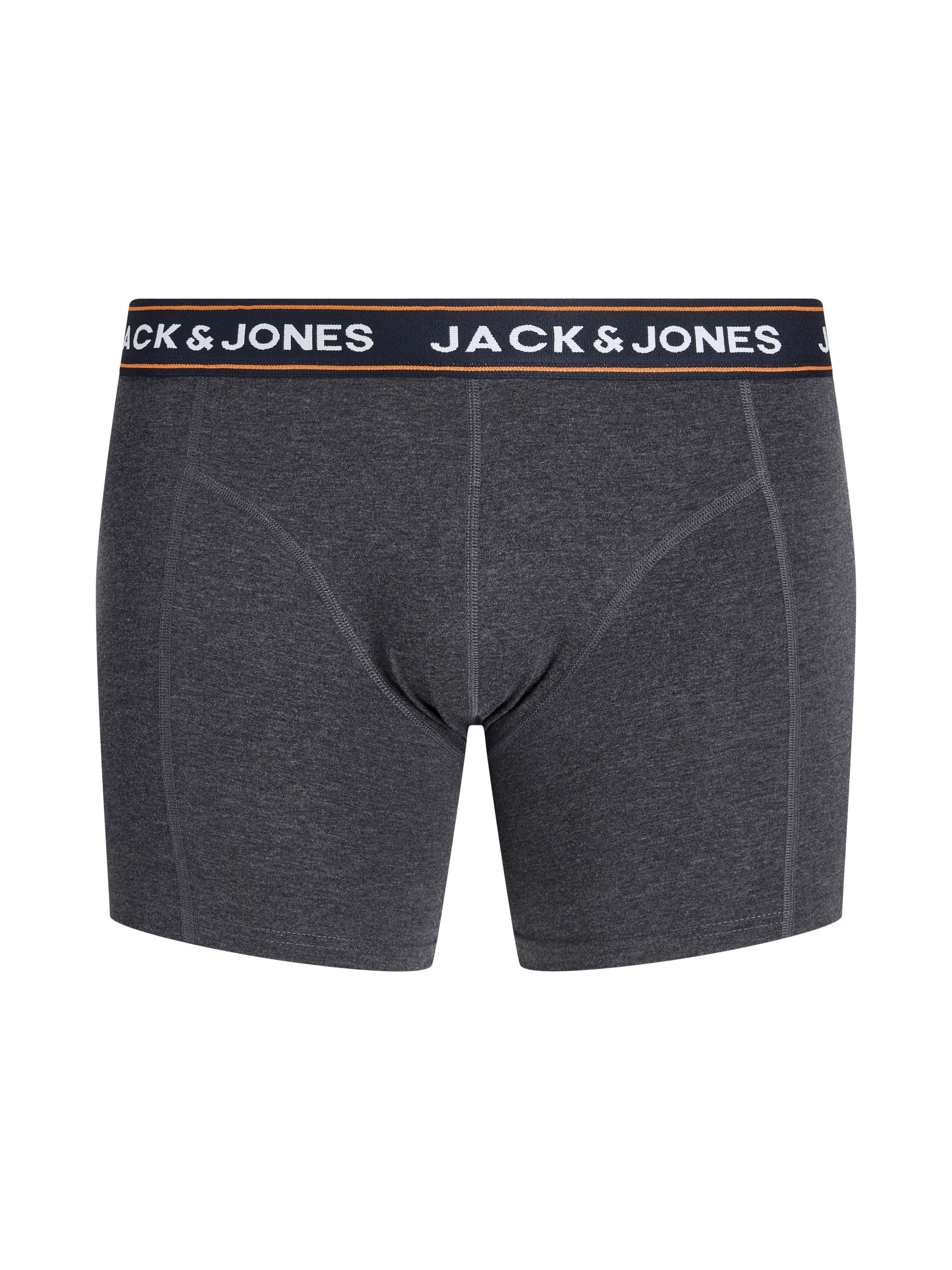 Jack & Jones PlusSize Trunk »JACMAX SOLID TRUNKS 5 PACK BTW PLS« Packung, 5 Stk. Baumwollmischung, elastisches Bündchen