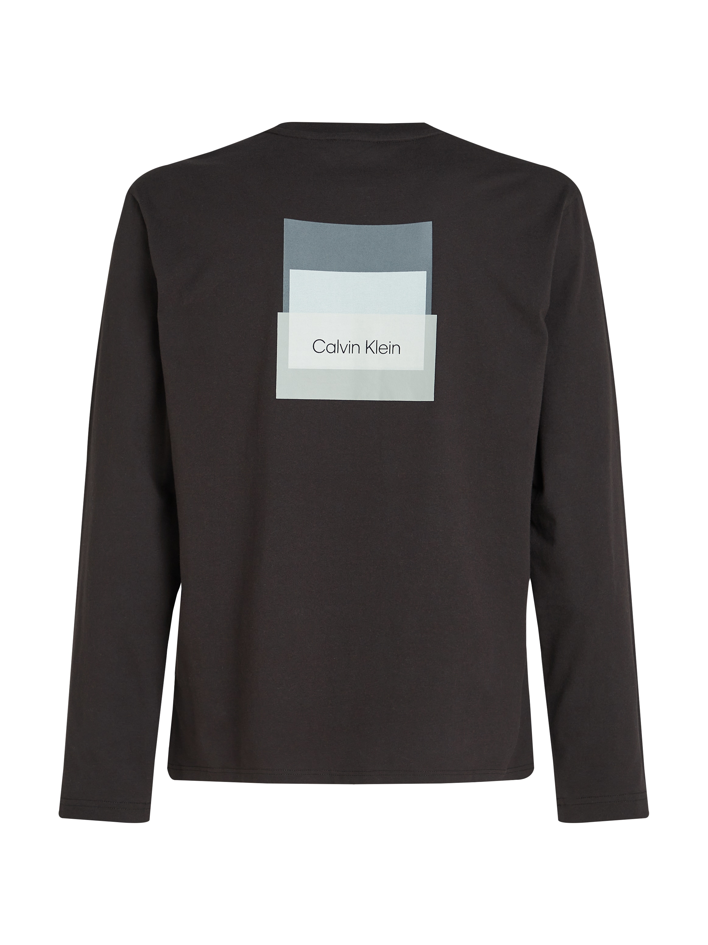 Calvin Klein Langarmshirt »STACKED COLOR BLOCK LS T-SHIRT«, mit Logoprint