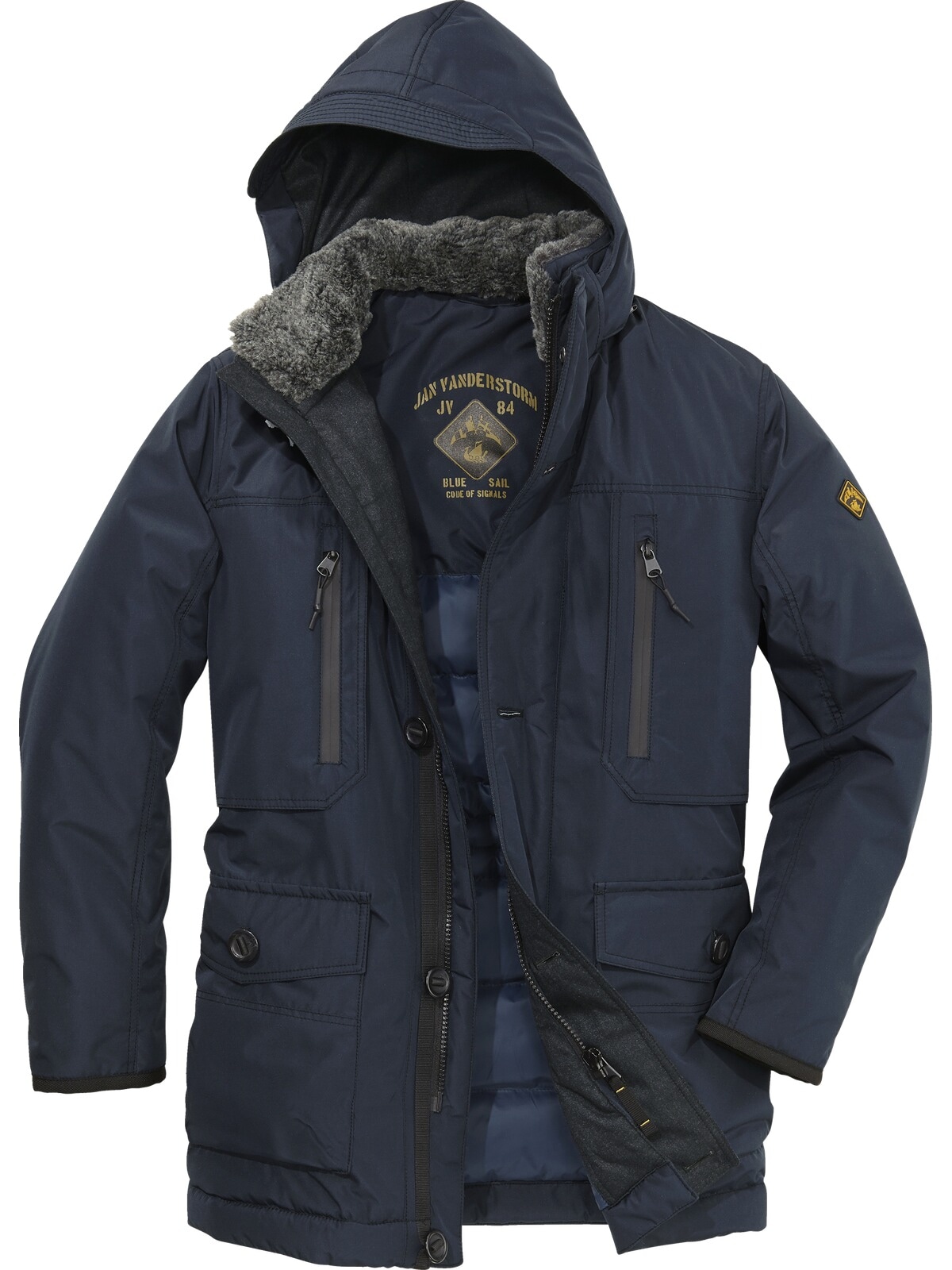 Jan Vanderstorm Winterjacke »Funktionsjacke BOTULFR«, (1 St.)