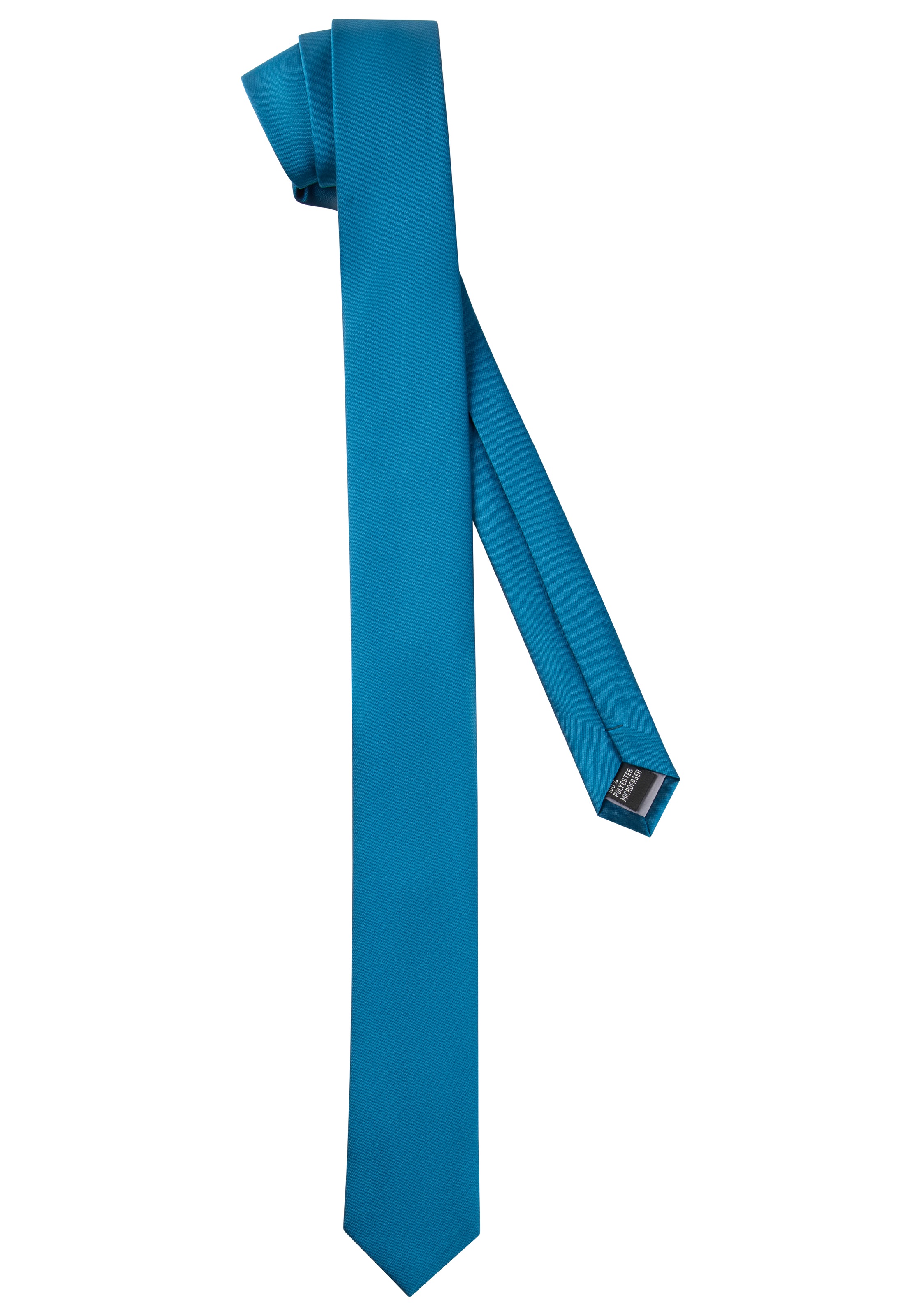 Man's World Krawatte in klassischen Farben & Slim-Breite - neue Farben bordeaux & petrol