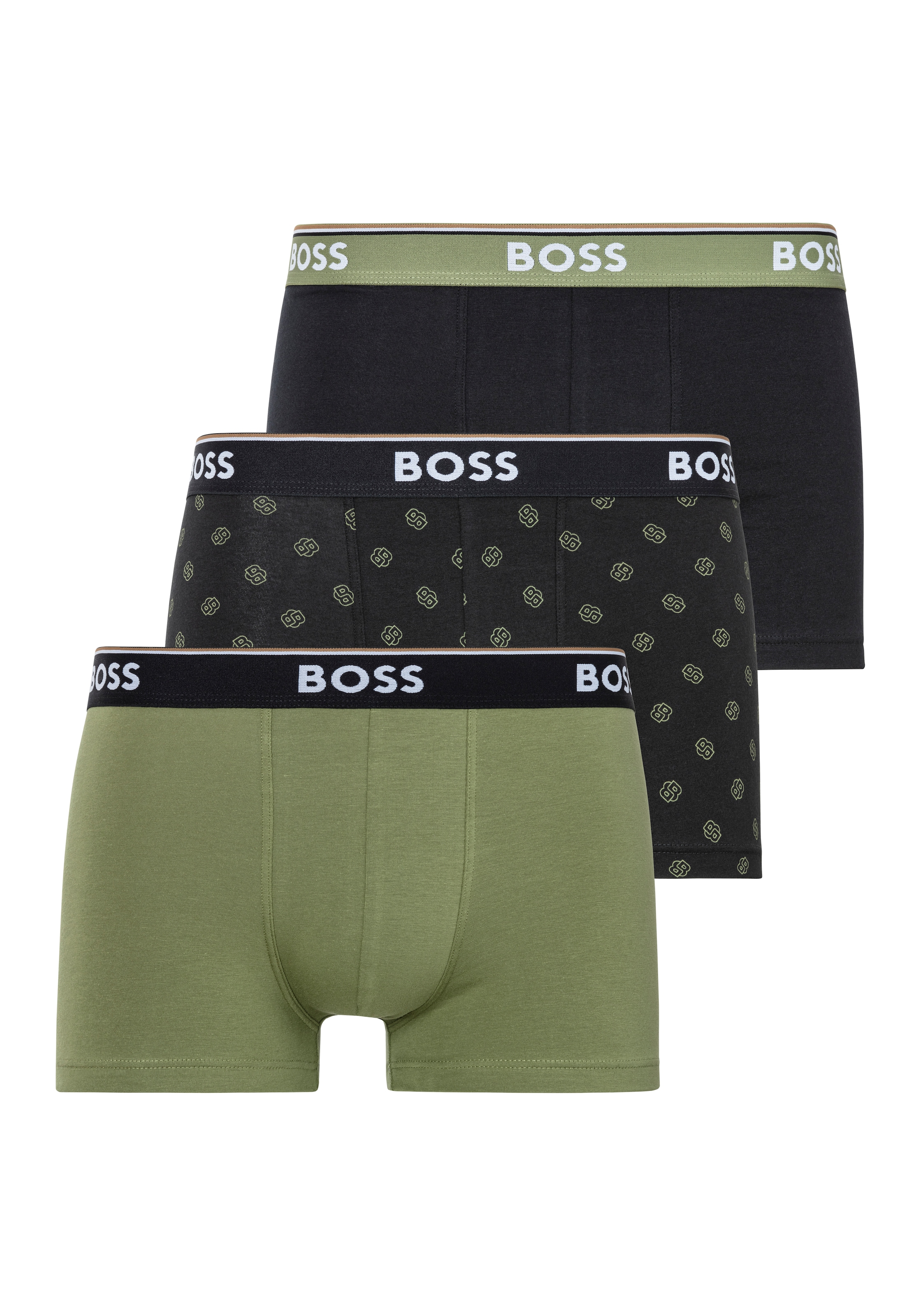 BOSS Trunk »Trunk 3P Power Desig«, (Packung, 3 St., 3er), mit BOSS Schriftzug