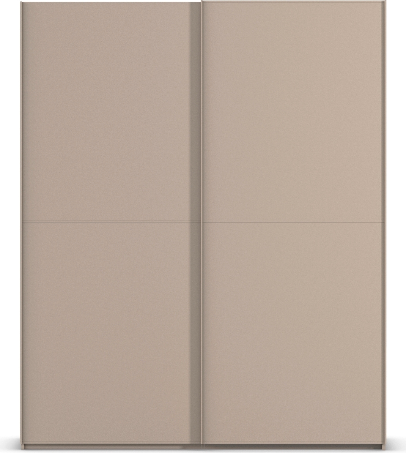 rauch Schwebetürenschrank »Kleiderschrank Schrank Garderobe Schlafzimmerschrank SCALE-DUO« edle zweigeteilte Türen und 3 Zierleisten MADE IN GERMANY