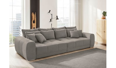 Jockenhöfer Gruppe Big-Sofa »Trento«, mit Wellenfederung, Sitzkomfort und mehrfach  verstellbare Kopfstützen online kaufen