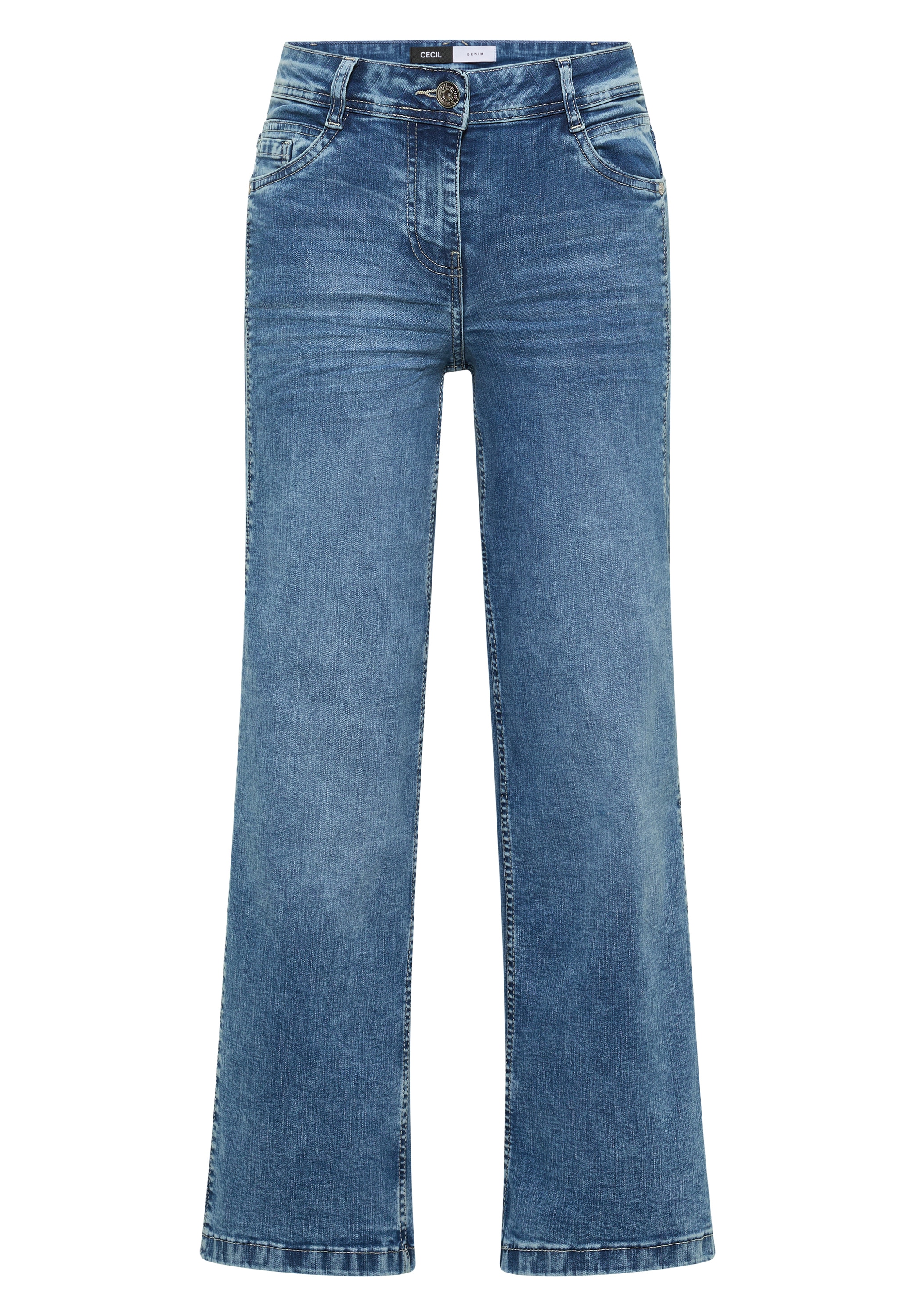 Cecil Weite Jeans »Style Toronto« oben Slim Fit, mit Stretch