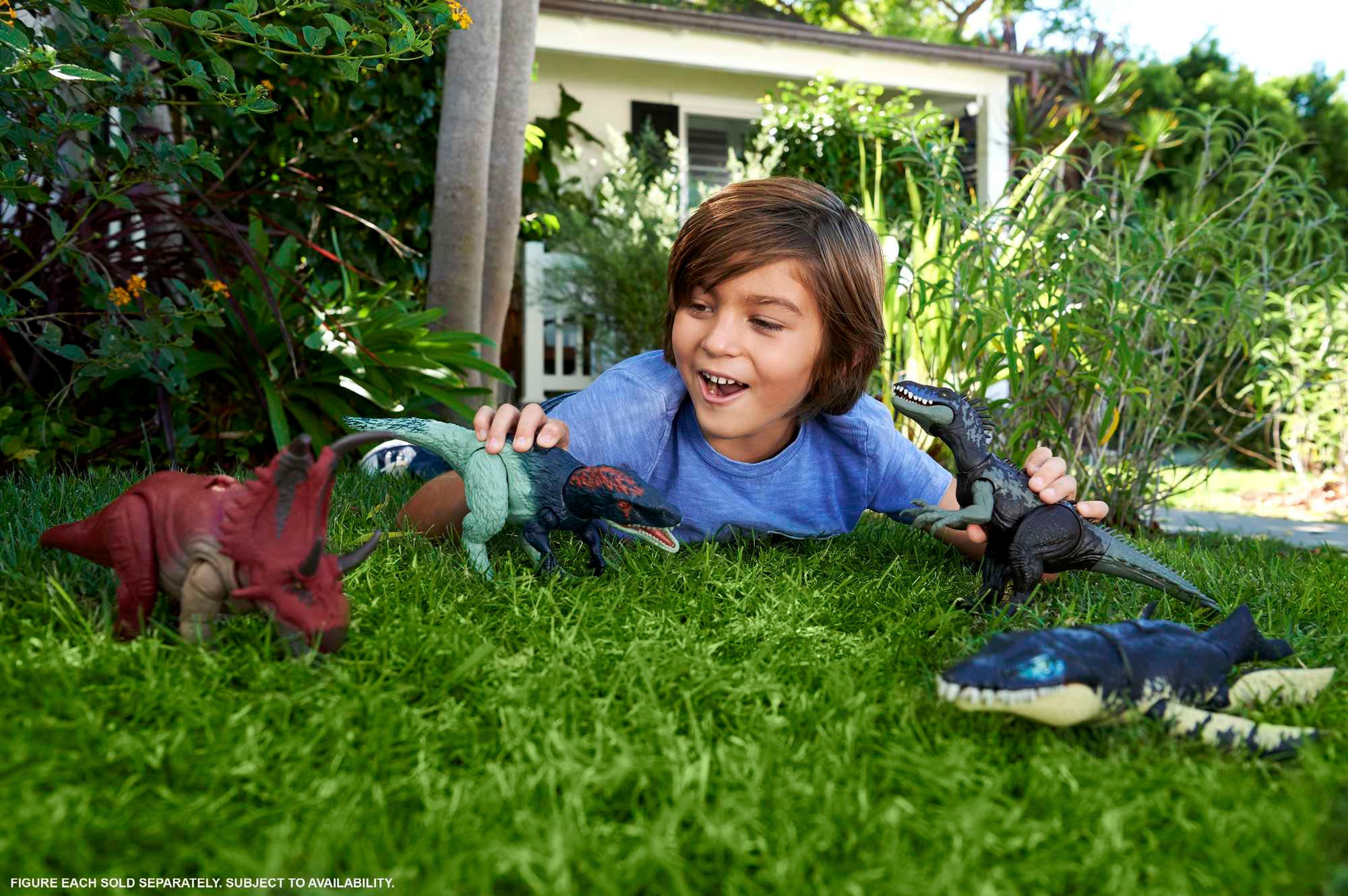 Mattel® Actionfigur »Jurassic World Wild Roar - Diabloceratops«
