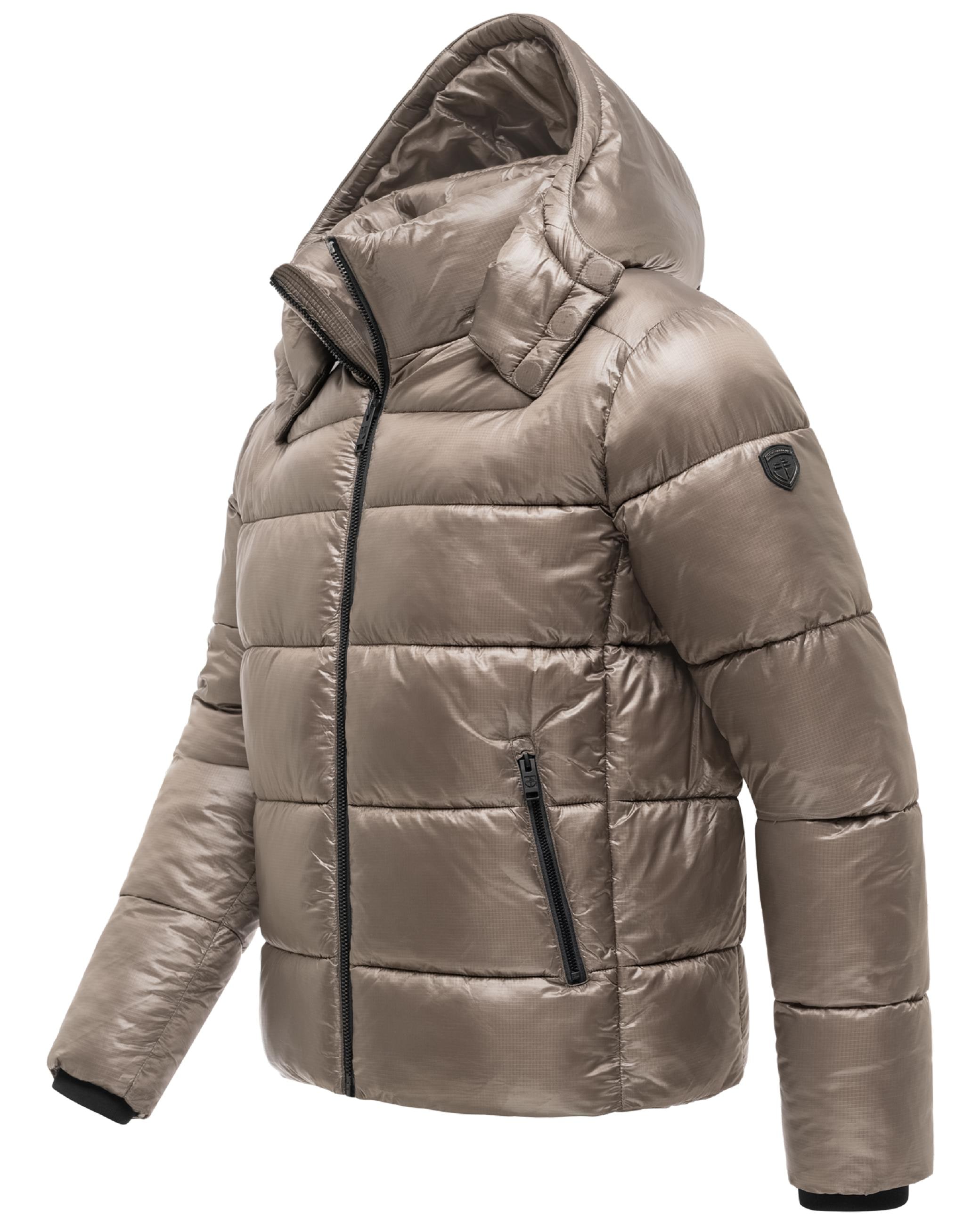Stone Harbour Steppjacke »Steppjacke Ezioo XX« mit Kapuze Herren Winterjacke mit magnetischen Knöpfen