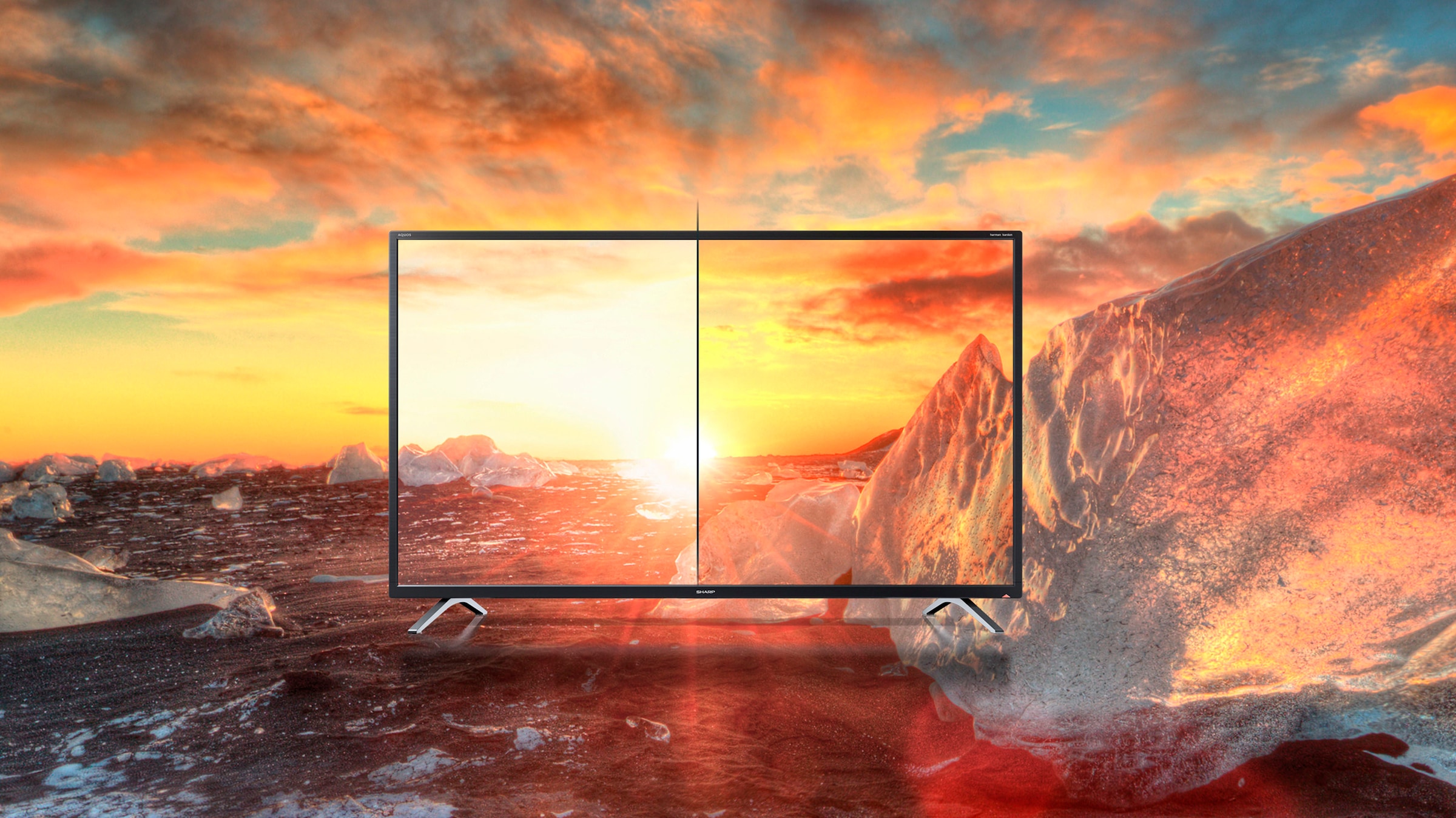 Sharp LED-Fernseher, 177 cm/70 Zoll, 4K Ultra HD, Android TV-Smart-TV