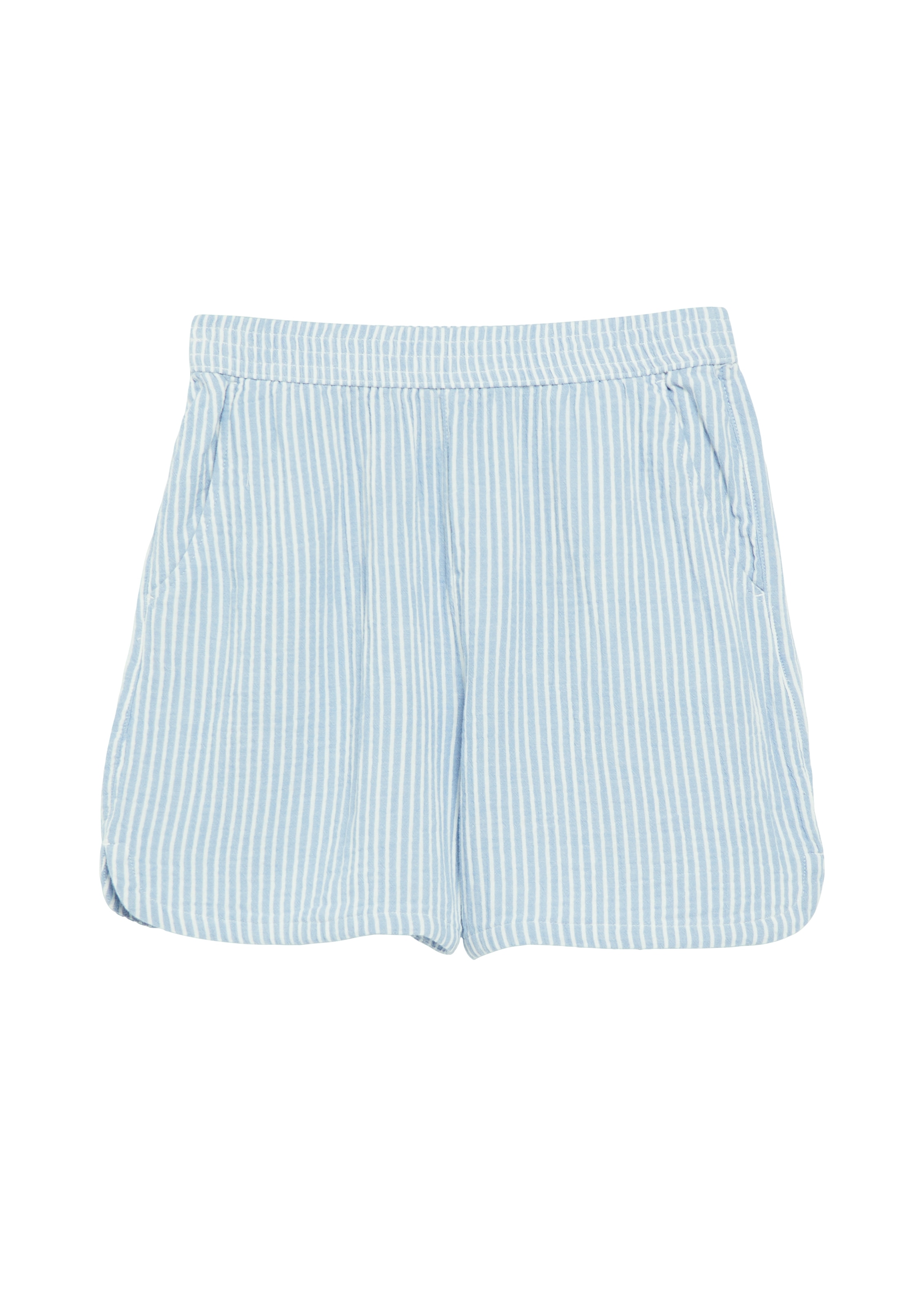 s.Oliver Relaxshorts  Gestreifte Sommershort aus reiner Baumwolle