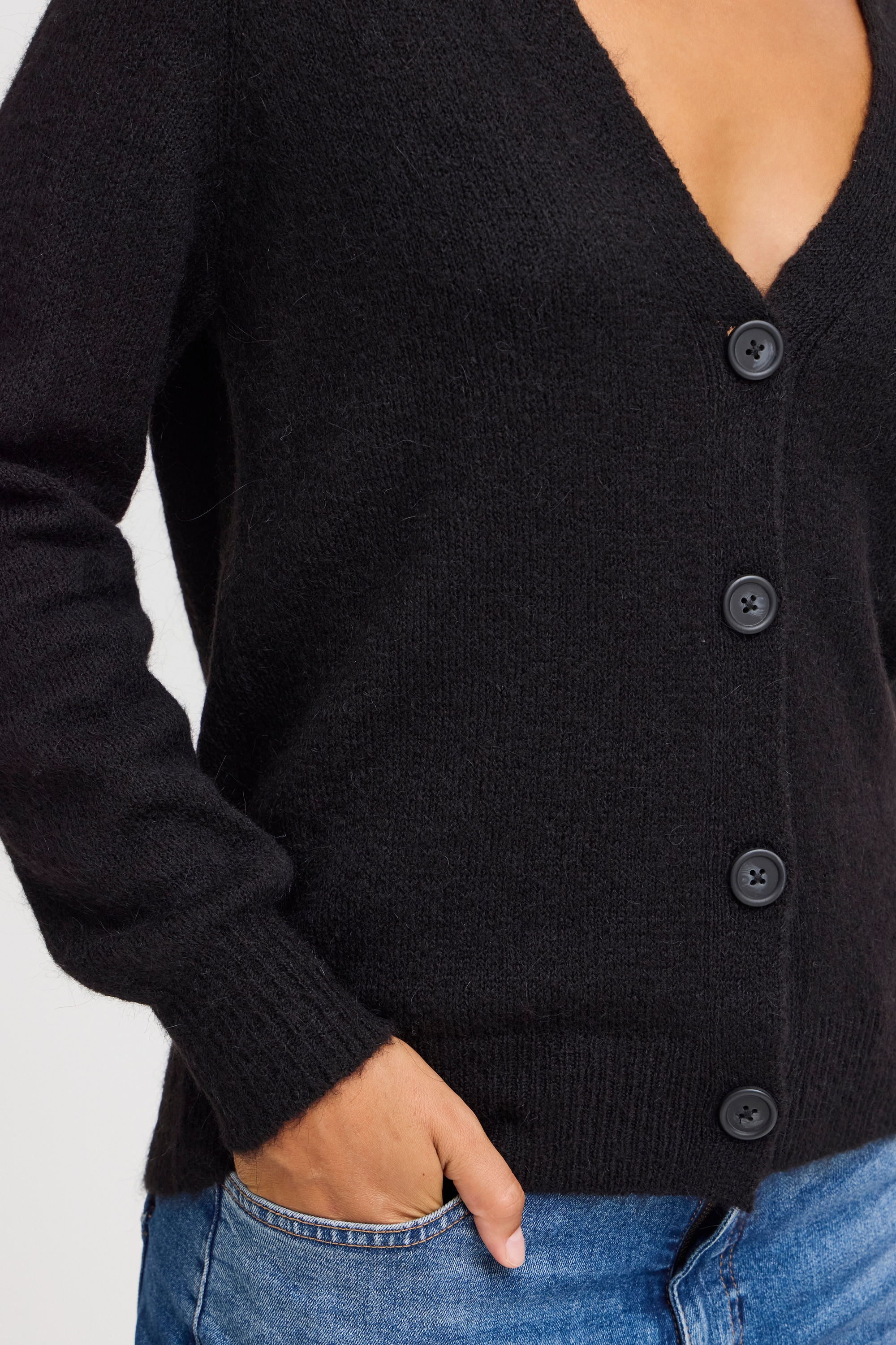 Ichi Strickjacke »Langarm IHKAMARA«