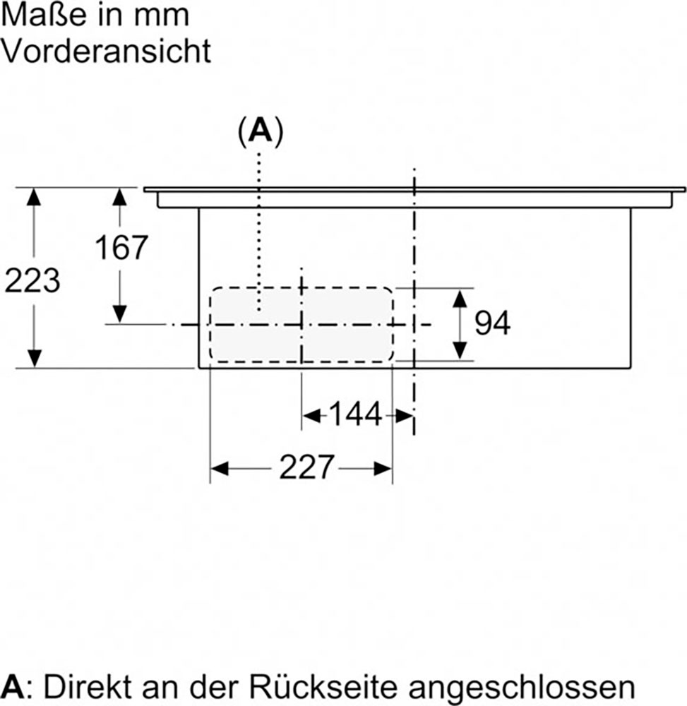 BOSCH Kochfeld mit Dunstabzug »PVQ711F15E«, PVQ711F15E