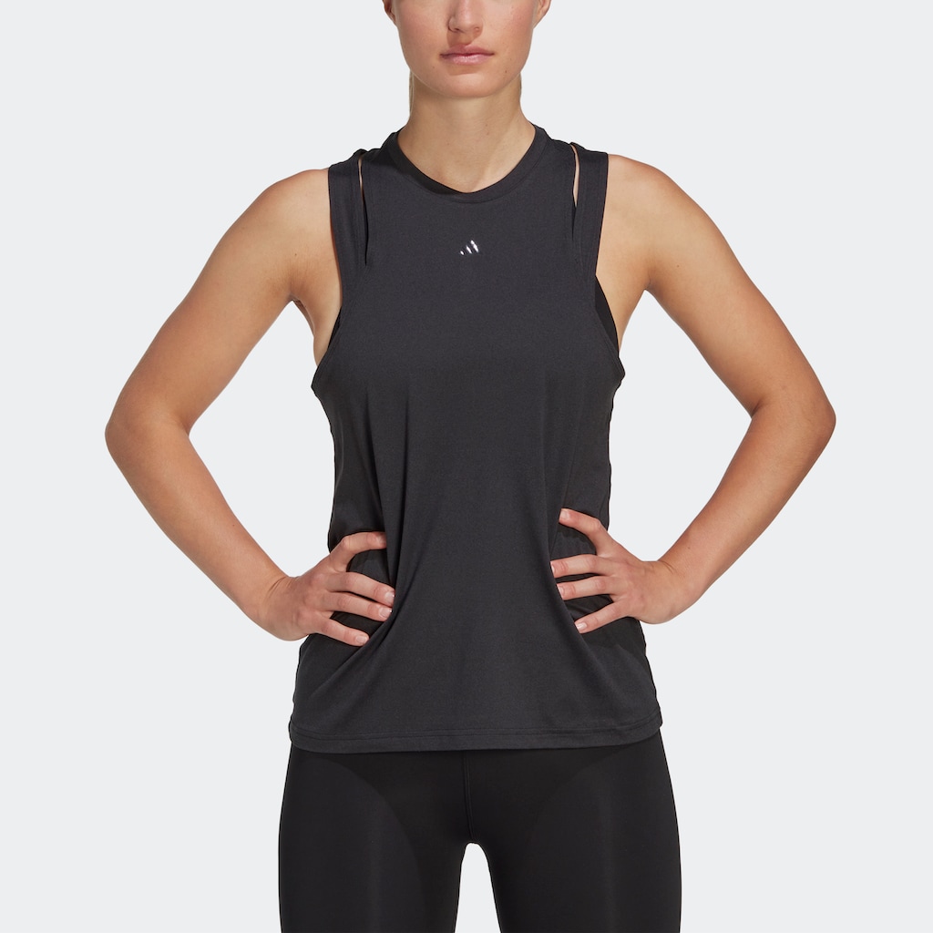 adidas Performance Tanktop »AEROREADY TRAIN ESSENTIALS 3 BAR LOGO«