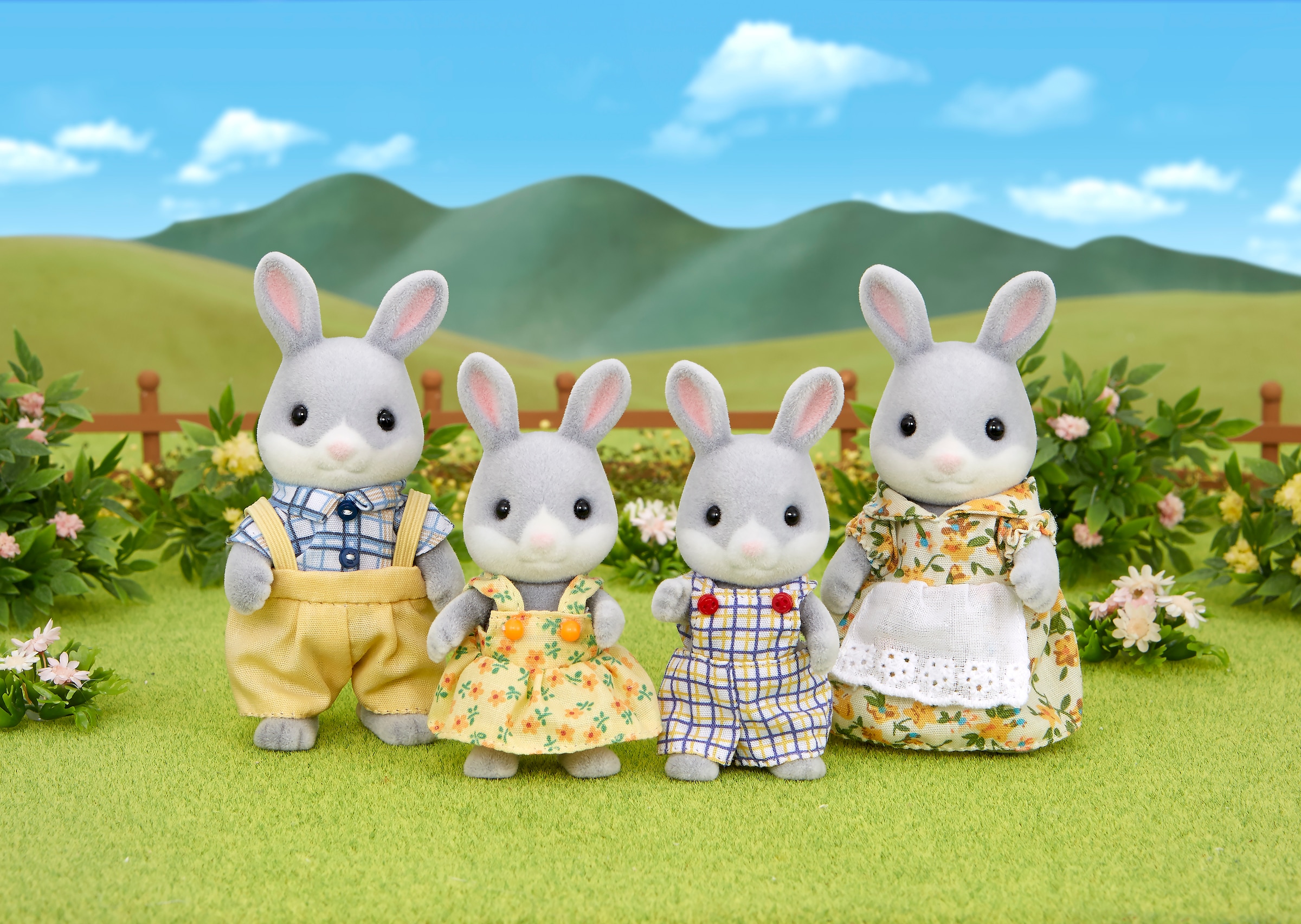 Sylvanian Families Spielfigur »Waldkaninchen Familie (4030)«
