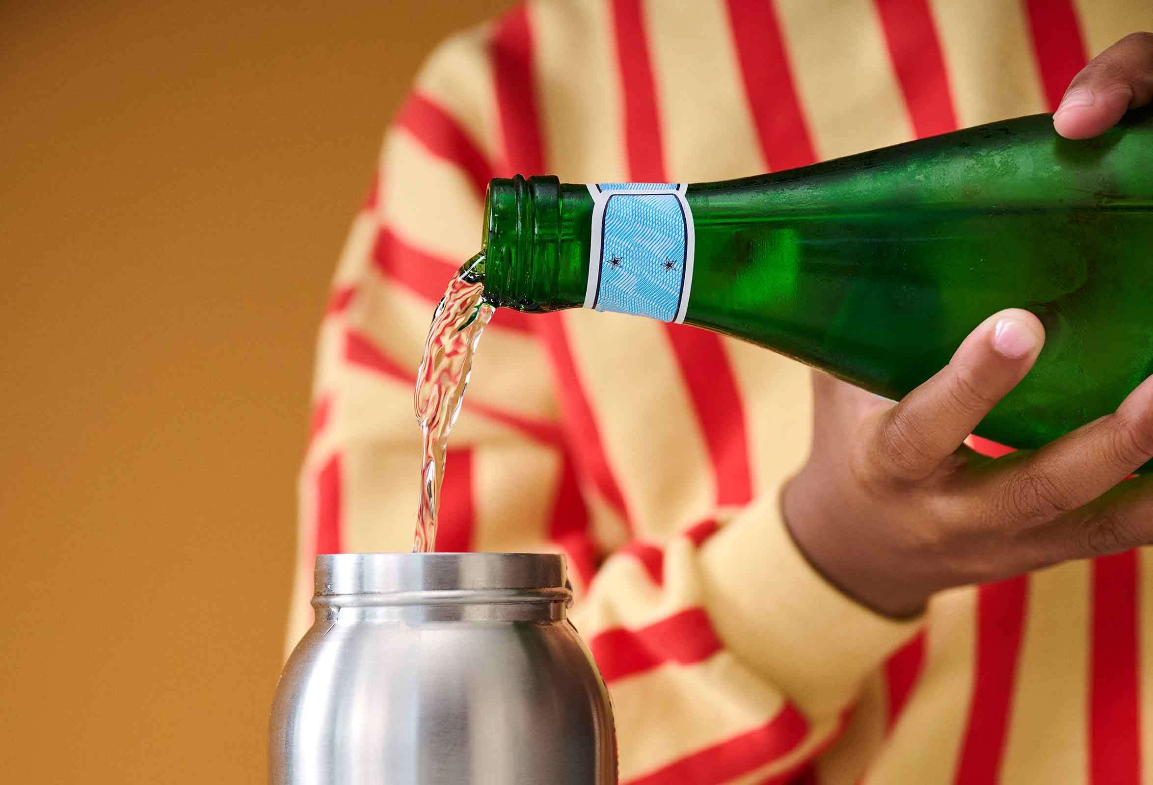Mepal Trinkflasche »Edelstahl-Trinkflasche mit Klappdeckel Campus 600 ml« Spülmaschinengeeignet