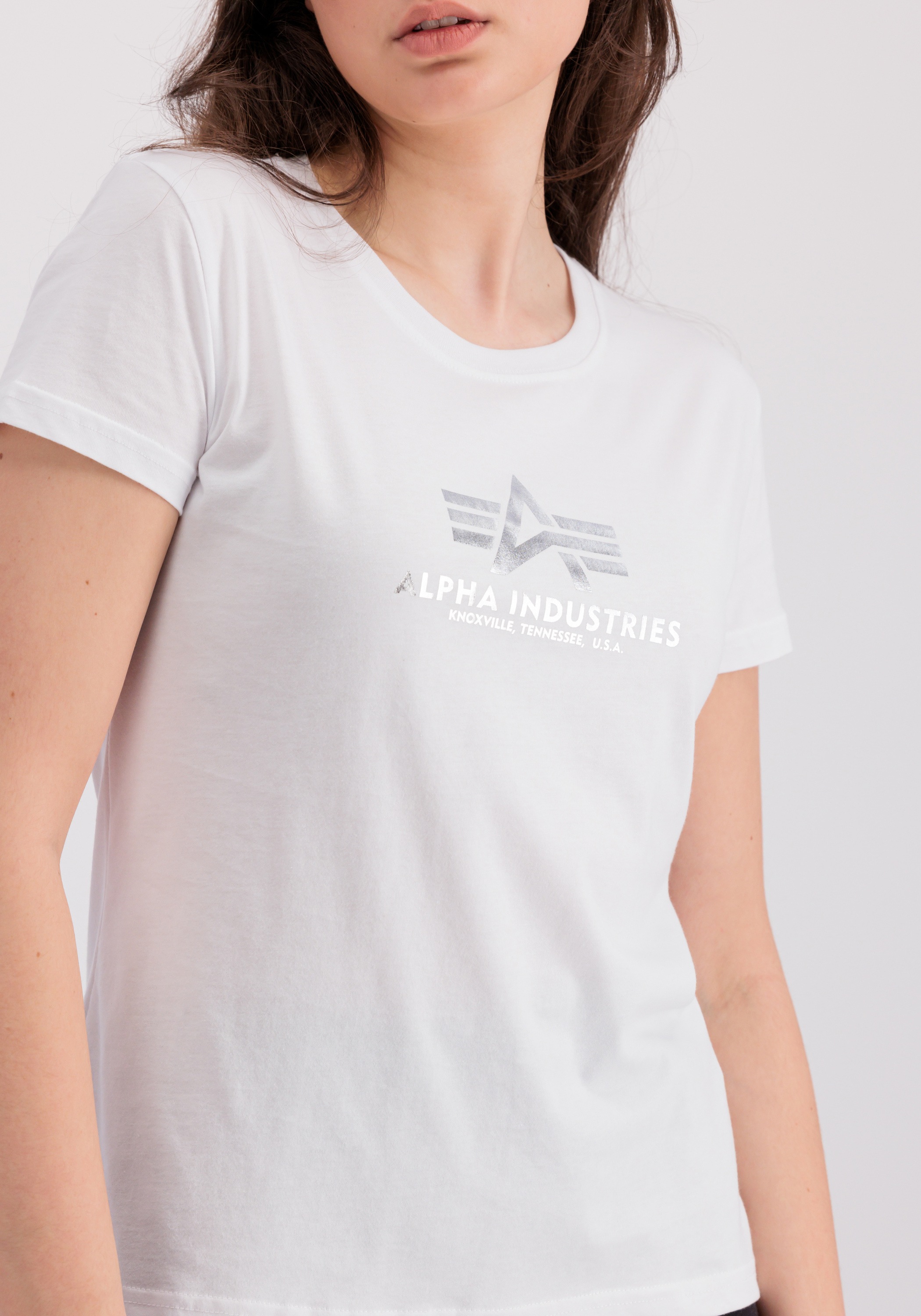 Alpha Industries T-Shirt »Alpha Industries Women - T-Shirts New Basic T-Shirt BL FP W«
