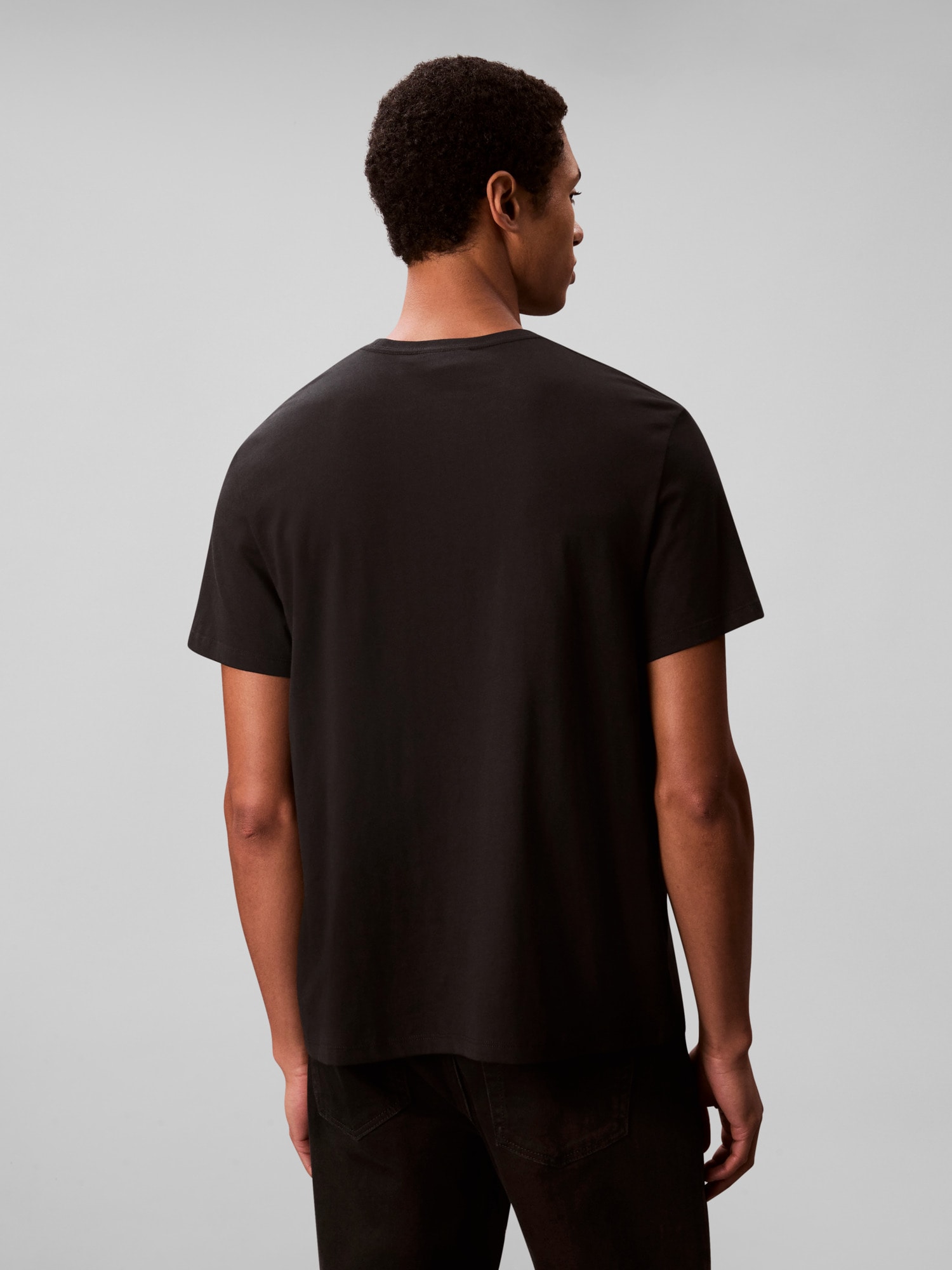 Calvin Klein T-Shirt »SS 20S EU CK OVERLAP GRAPHIC TEE«, Mit Rundhalsausschnitt, regular fit