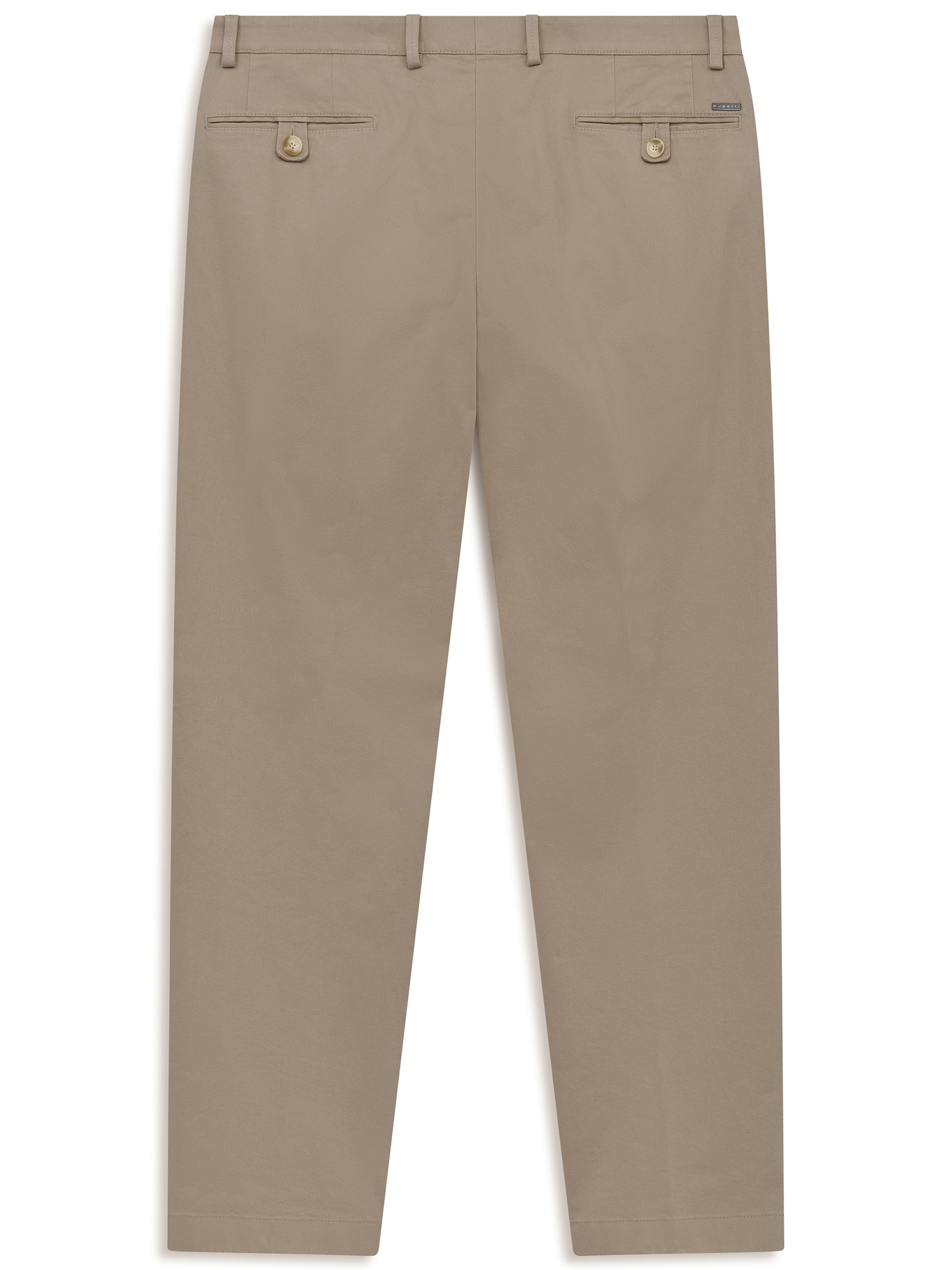 bugatti Bundfaltenhose »Tapered Fit«  Tapered Fit Baumwoll-Stretch