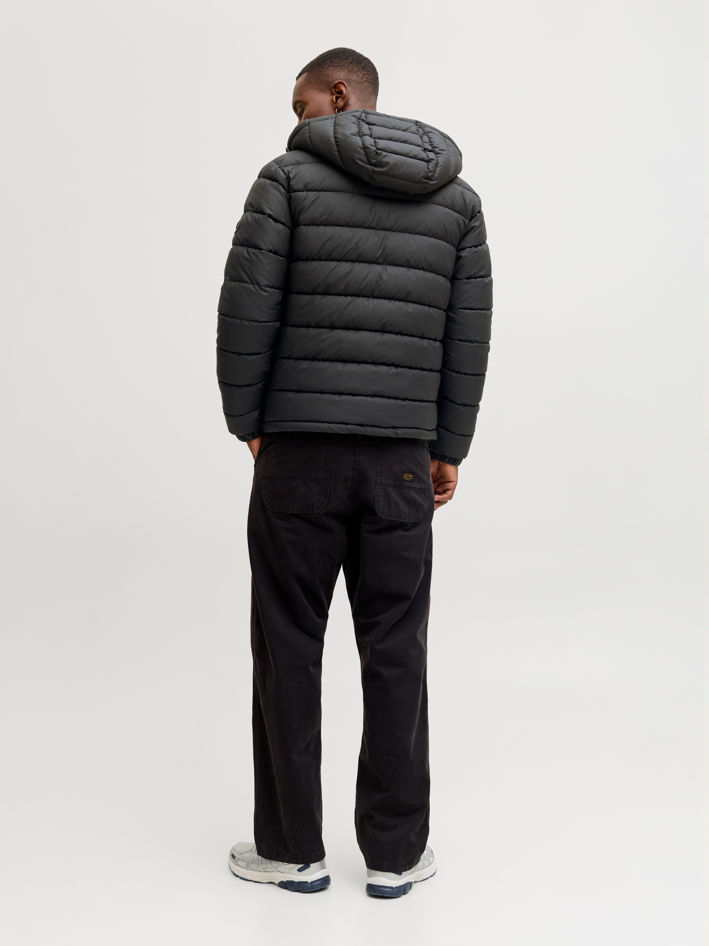 Jack & Jones Steppjacke »JCOPOINT PU PUFFER JACKET BF« mit Kapuze