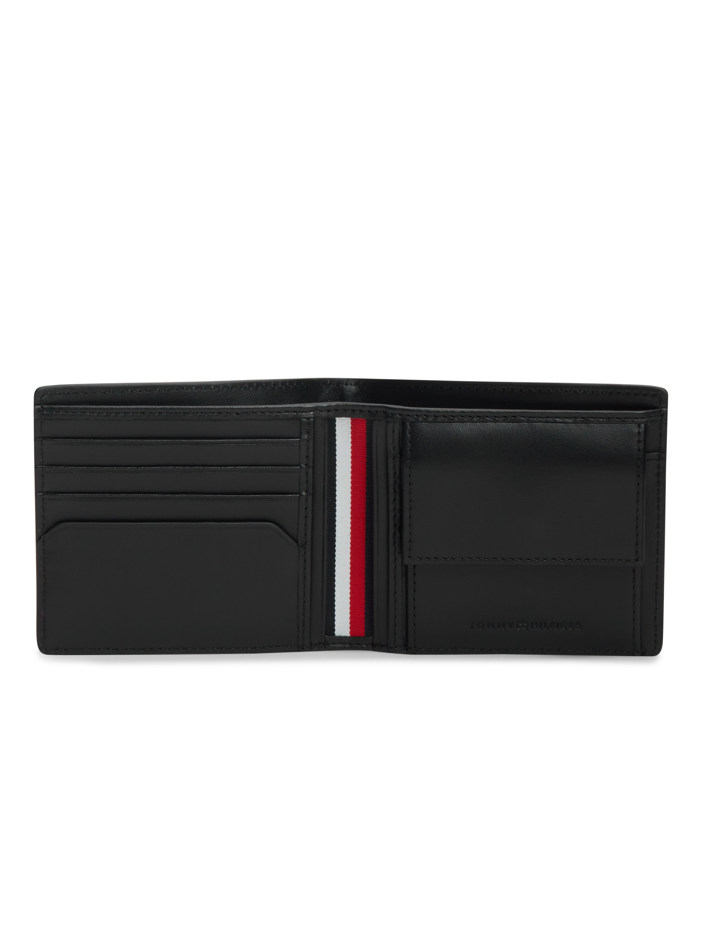 Tommy Hilfiger Geldbörse »TH CENTRAL CC AND COIN« Unisex Gedbeutel, Portemonnaie mit Logoschriftzug