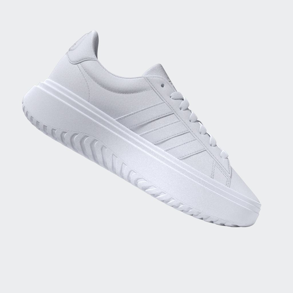 adidas Sportswear Sneaker »GRAND COURT PLATFORM«, Design auf den Spuren des adidas Superstar