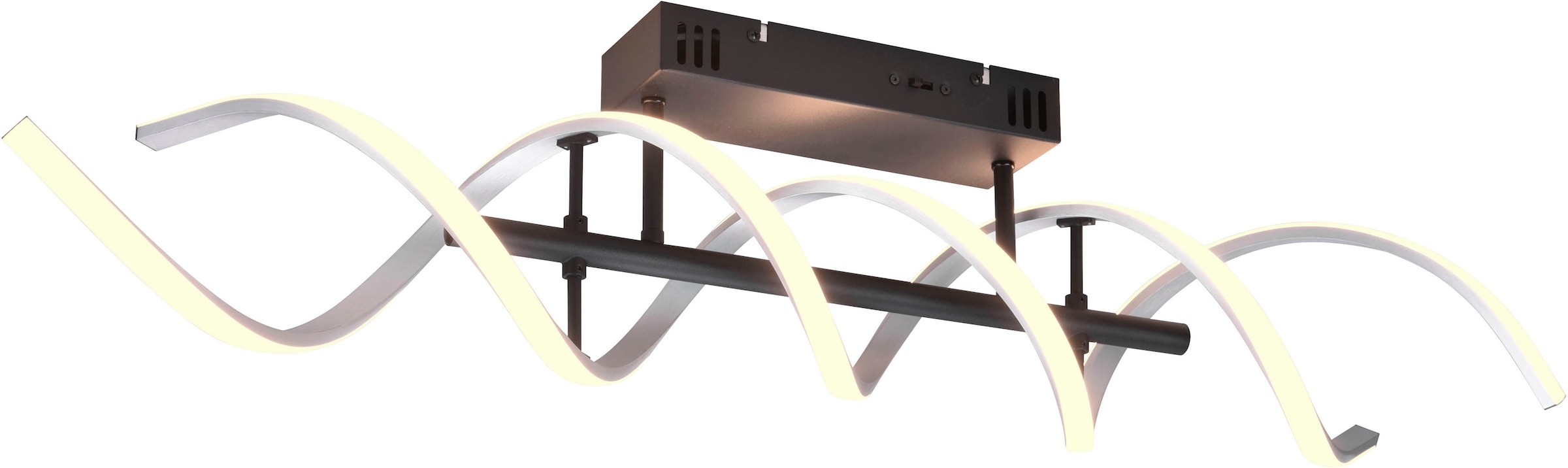 TRIO Leuchten LED Deckenleuchte »Sequence«, 1 flammig, Leuchtmittel LED-Board | ohne Leuchtmittel, Deckenlampe dimmbar, Lichtfarbe einstellbar, 5000 Lumen LED 41W