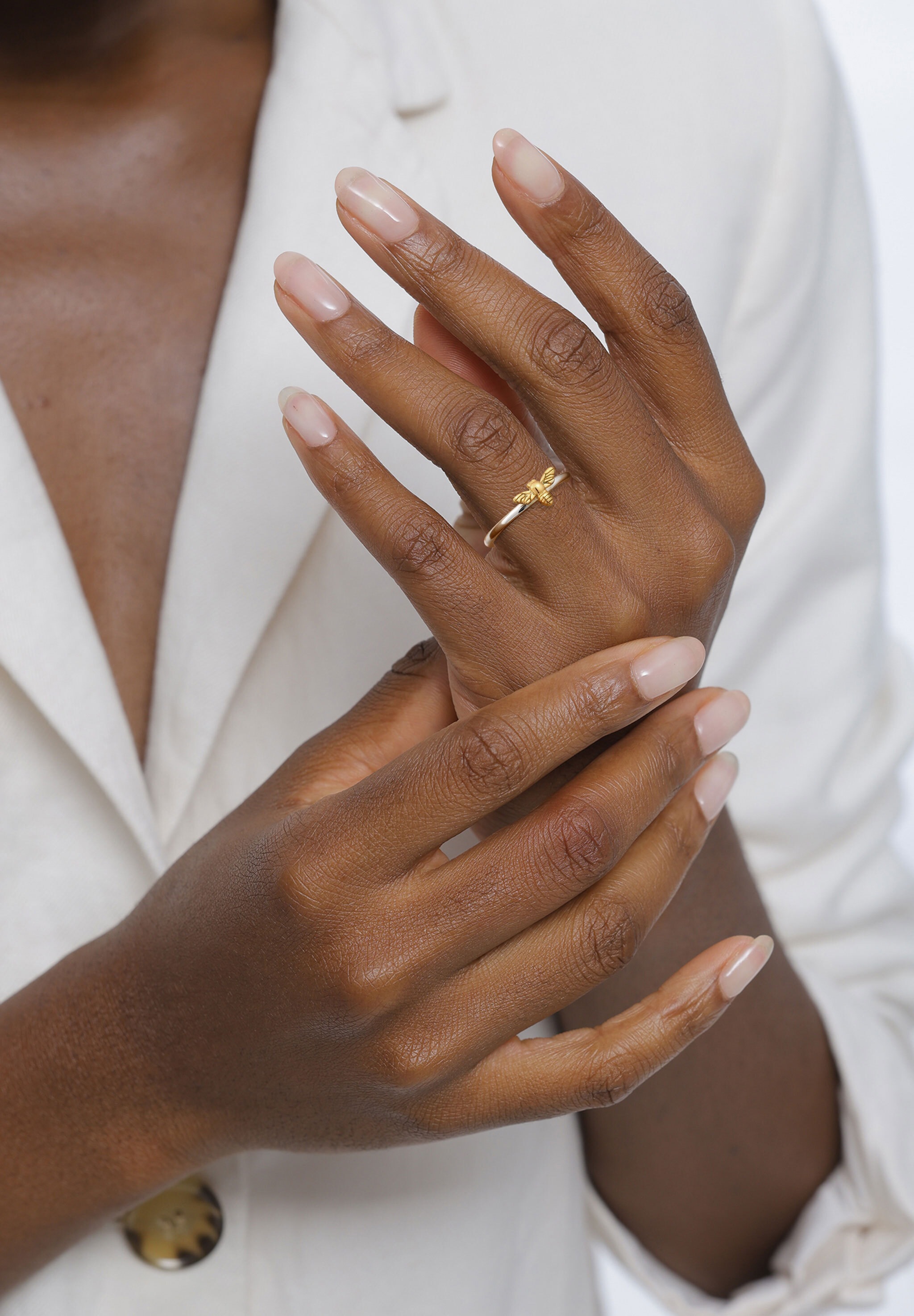 Elli Silberring »Ring Biene Honigbiene Tier 925 Silber«