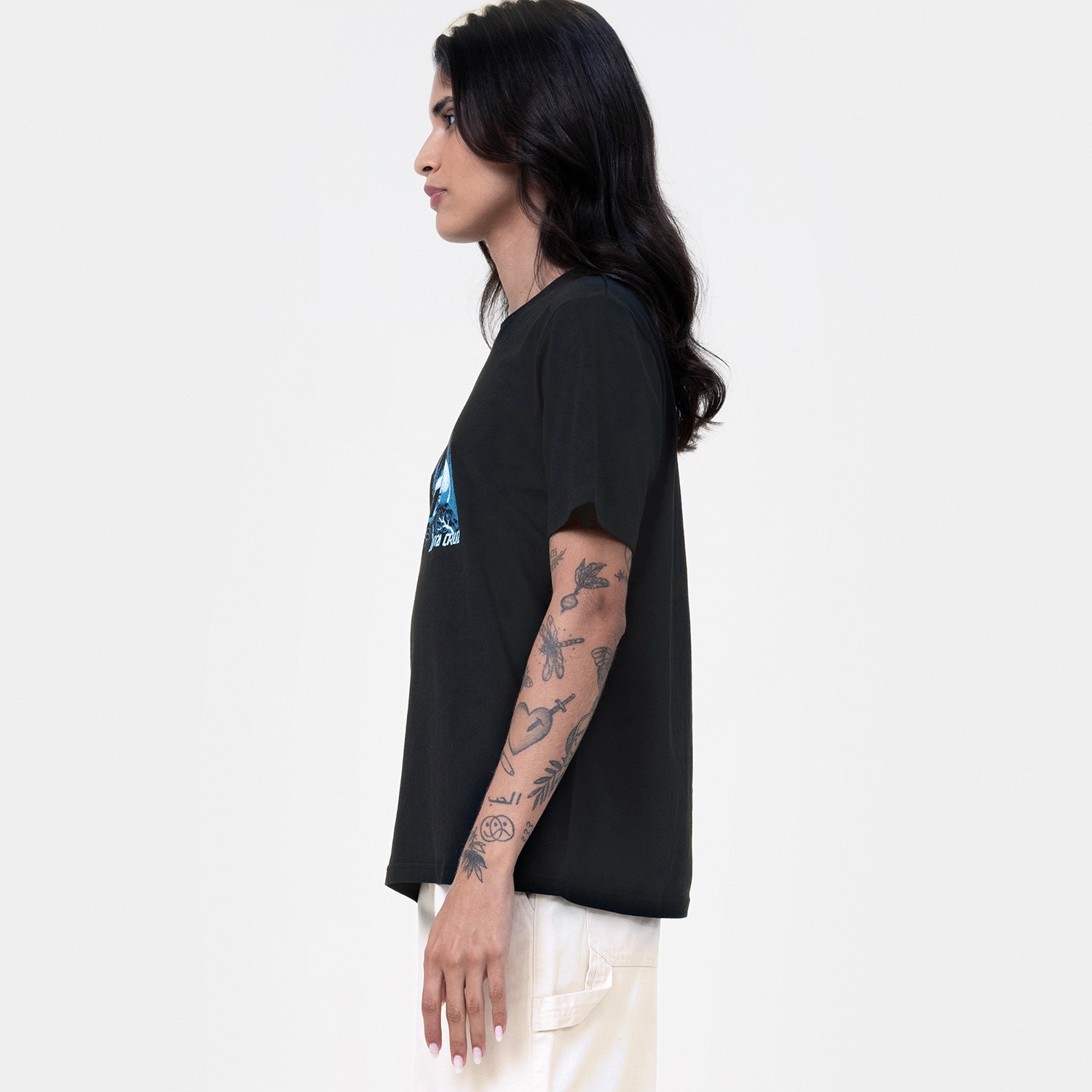 Santa Cruz T-Shirt »WOODLAND MINI STRIP FRONT T-SHIRT«, (1 tlg.)