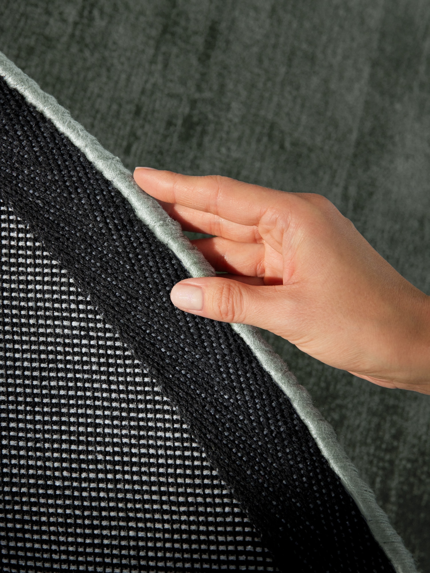 vikosa Teppich »Noemi« rund 10 mm Höhe Dezenter Glanz, Weich, Seidenoptik, Viskose, Wohnzimmer, Schlafzimmer