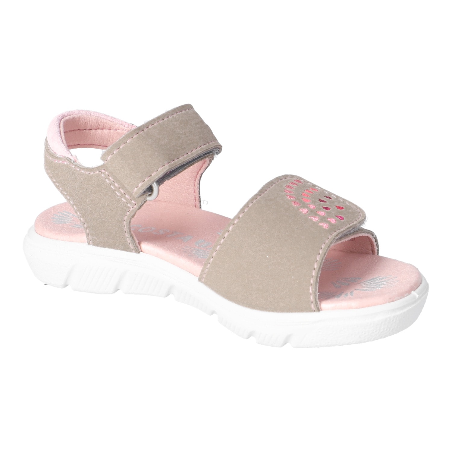 Ricosta Sandale »Sarah«  Sommerschuh mit Stickerei, Größenschablone zum Download