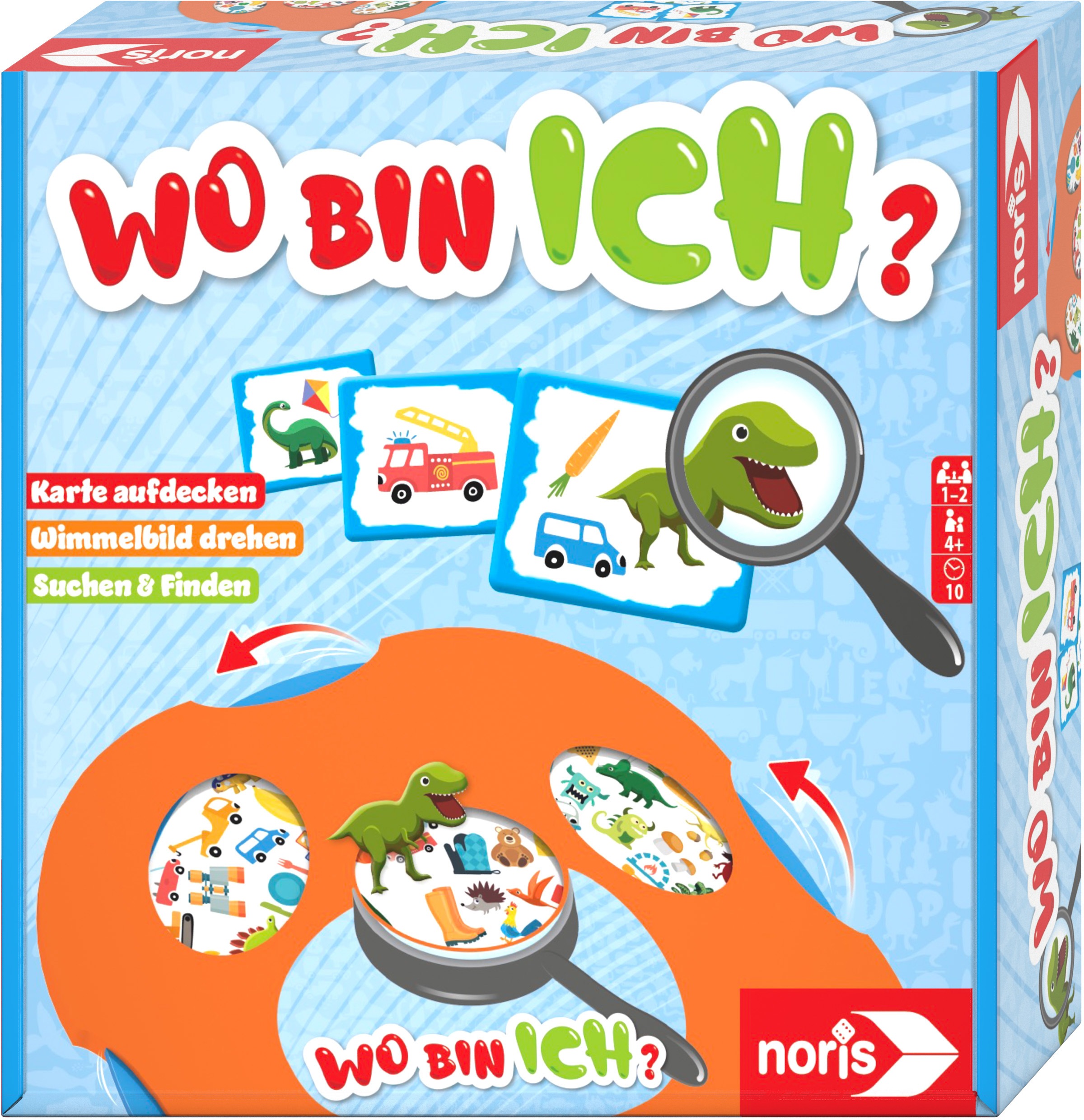 Noris Spiel »Wo bin ich?«, Made in Germany