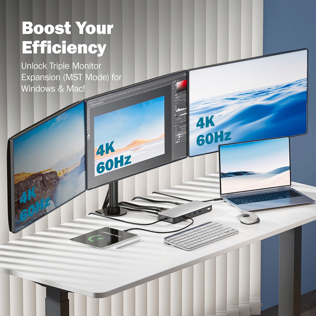 Digitus Laptop-Dockingstation »USB-C Docking Station, 13-Port, HDMI, USB, RJ45, SD«