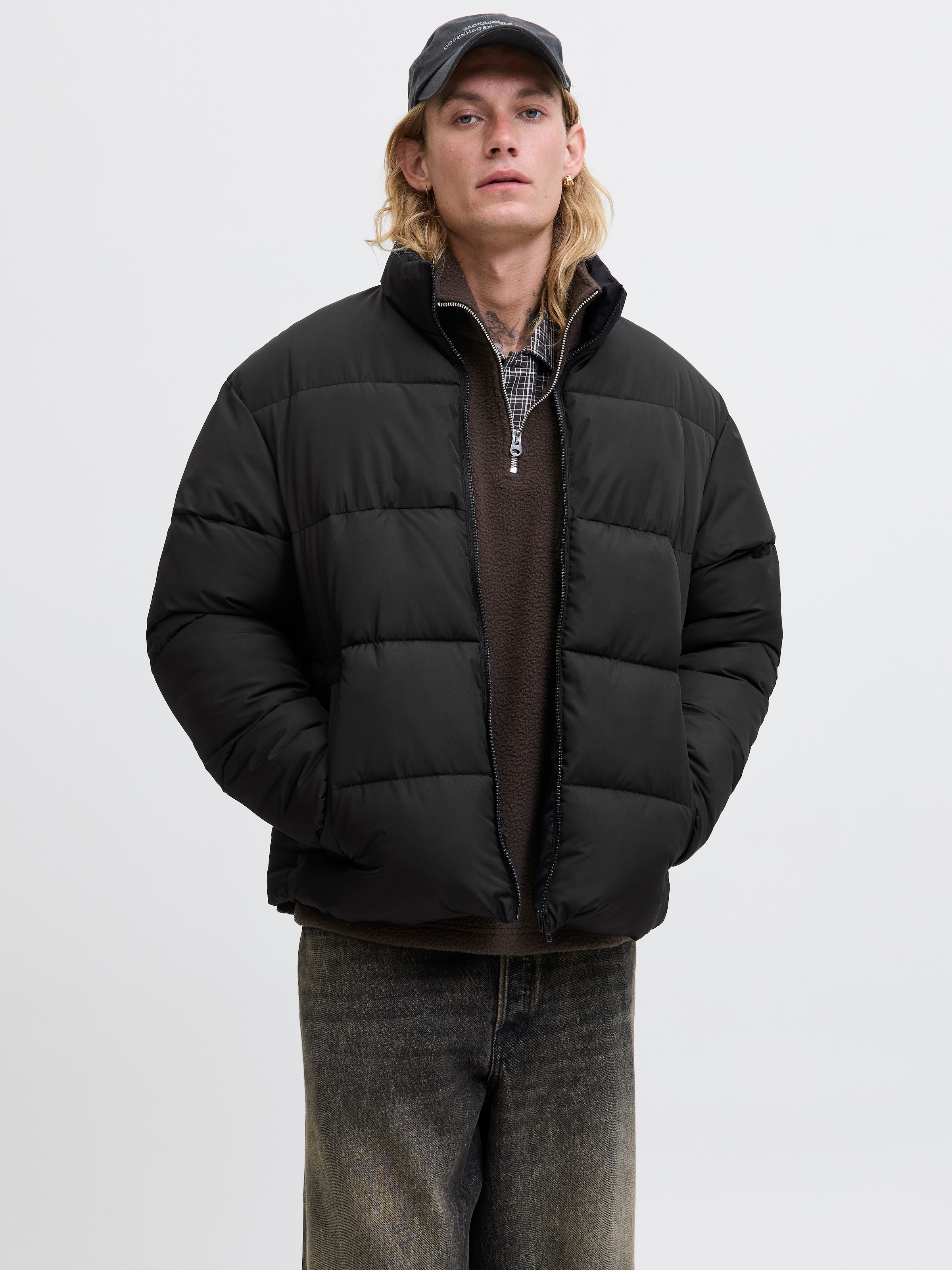 Jack & Jones Steppjacke »JJMAZE PUFFER COLLAR«