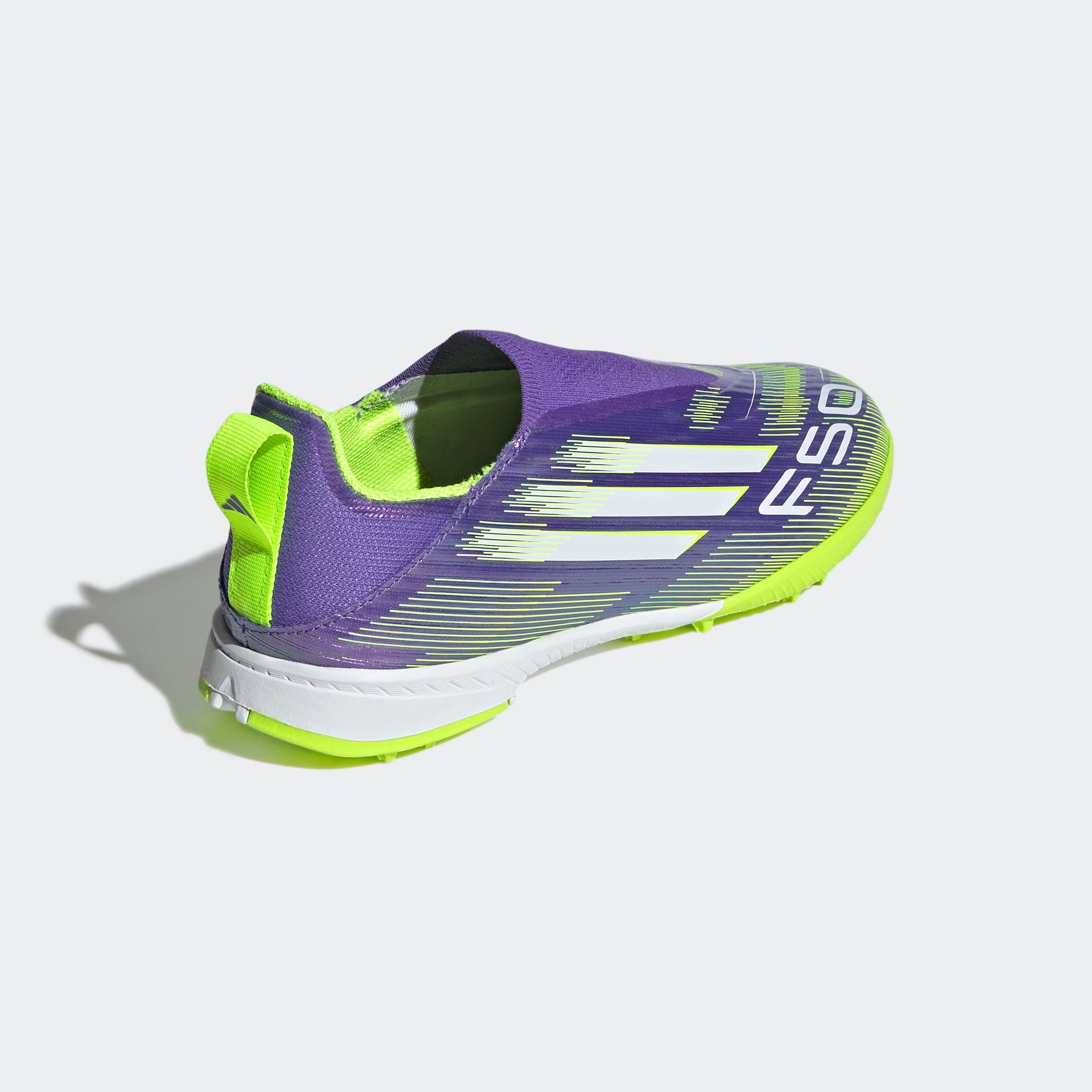 adidas Performance Fußballschuh »F50 LEAGUE LACELESS FIRM/MULTI-GROUND BOOTS KINDER«, geeignet für Rasen- und Kunstrasenplätze