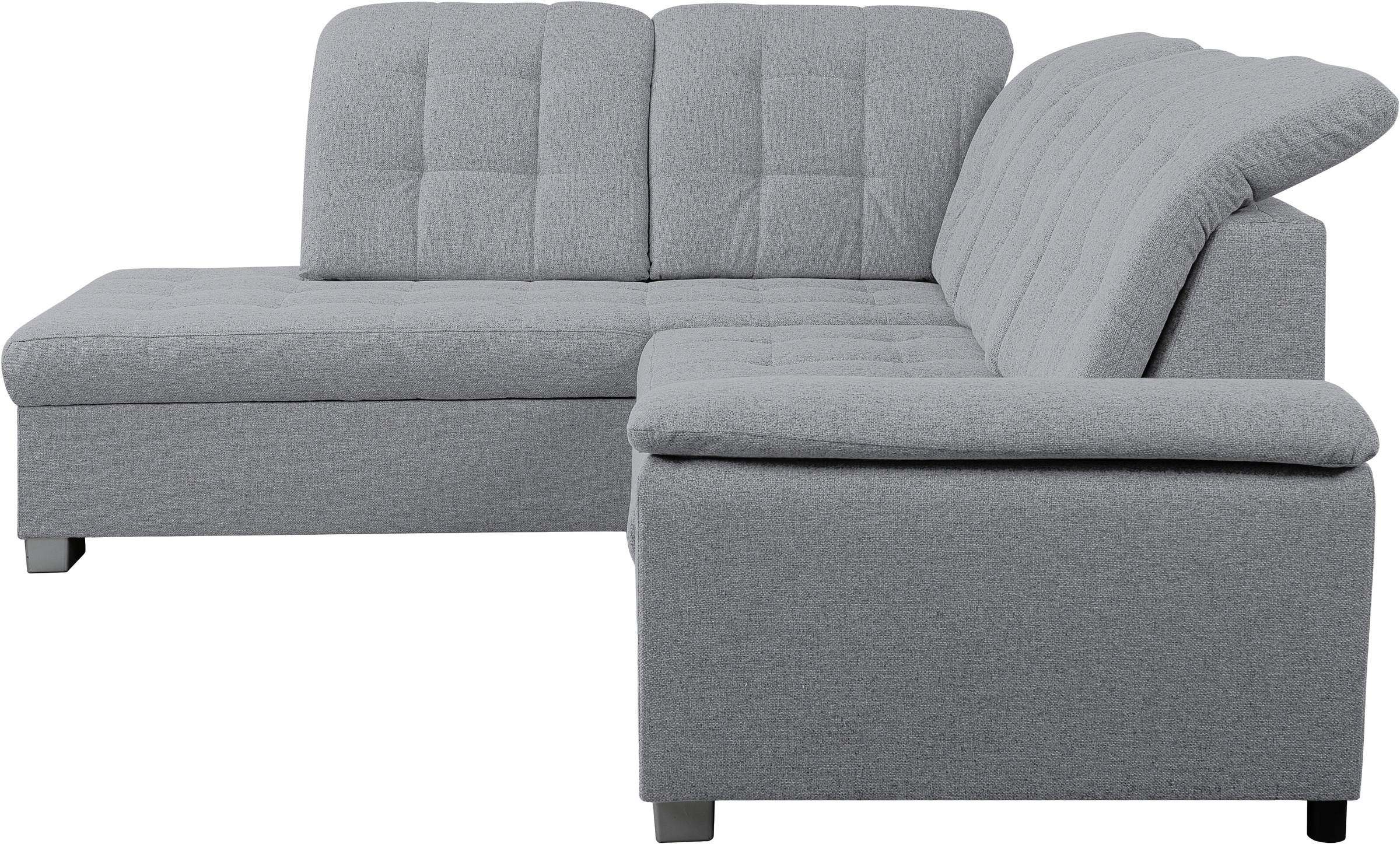 WERK2 Ecksofa »Bonny inkl. Kopfteilverstellung, Bettfunktion, Stauraum, Breite 265cm« Komfortwunder mit Schlaffunktion, verstellbarem Kopfteil & Stauraum.