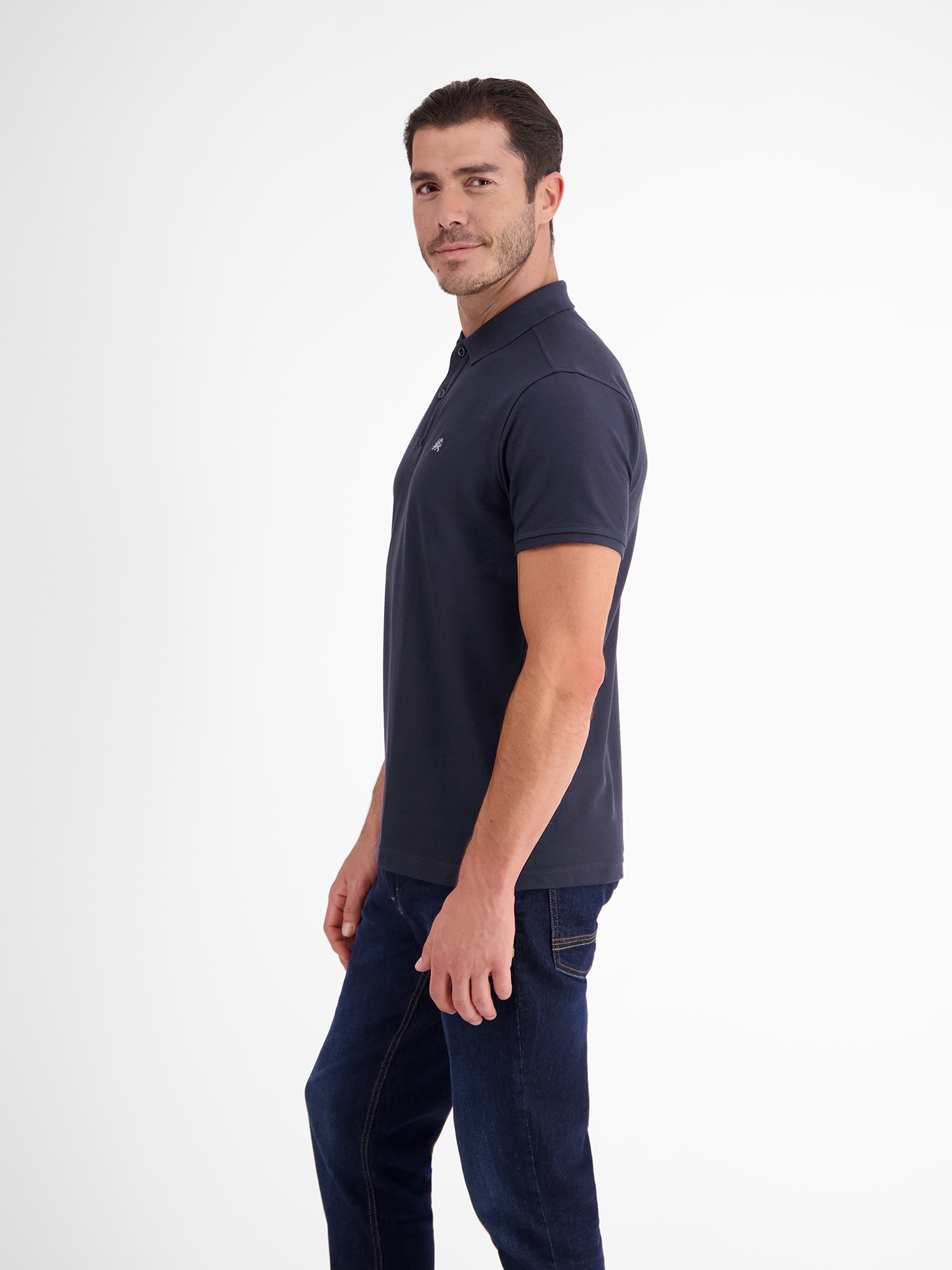 LERROS Poloshirt »Poloshirt mit COOL & DRY Funktion in Piqué-Qualität« Atmungsaktiver Baumwollmix, Feine Piqué-Qualität, Zeitloser Polo-Style