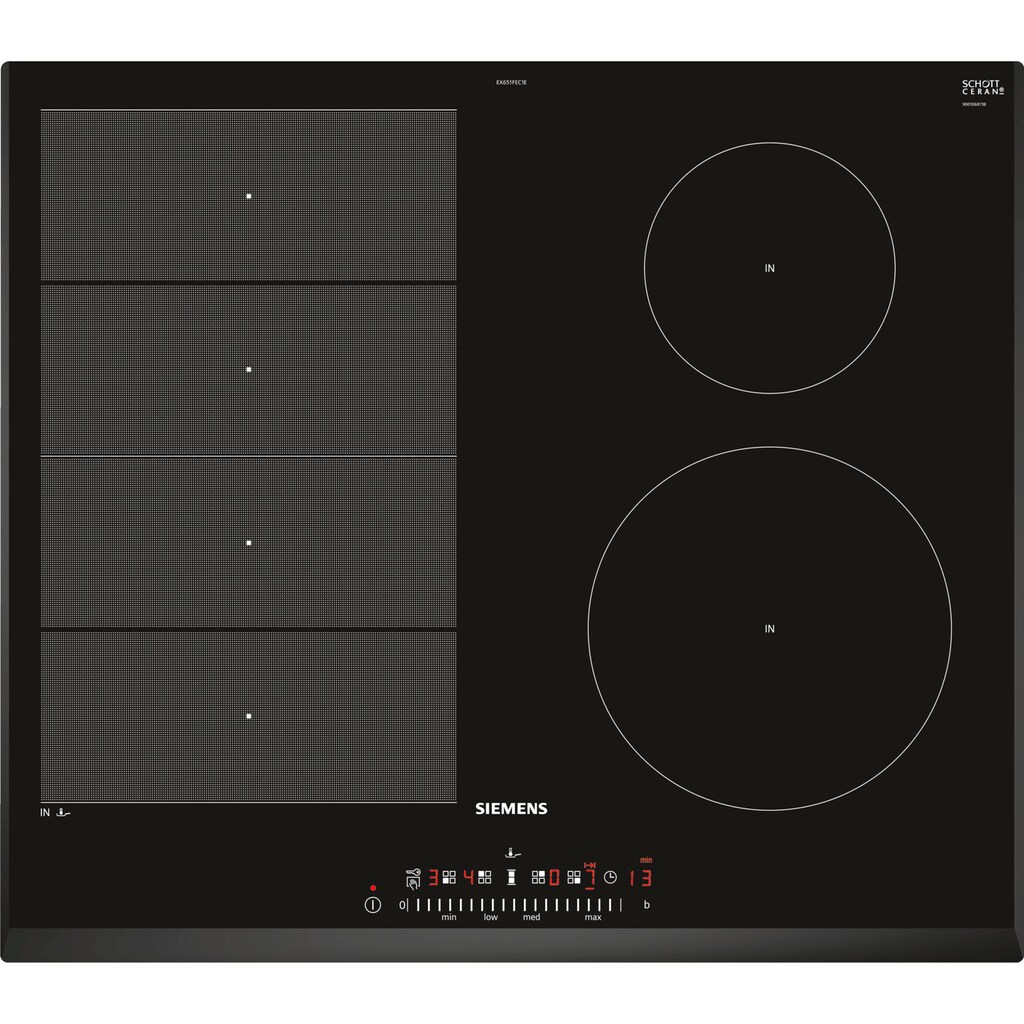 SIEMENS Induktions-Kochfeld von SCHOTT CERAN® »EX651FEC1E«, EX651FEC1E