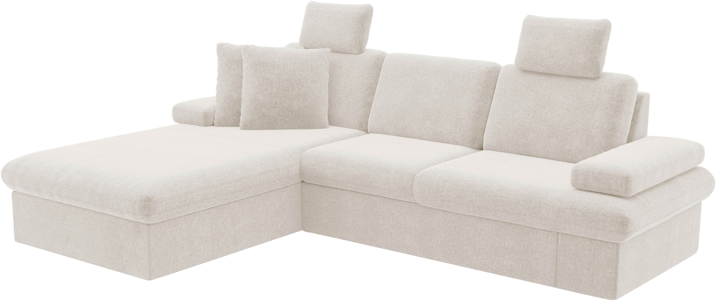 sit&more Ecksofa »Moreno«, mit Armteilverstellung,wahlweise mit Bettfunktion