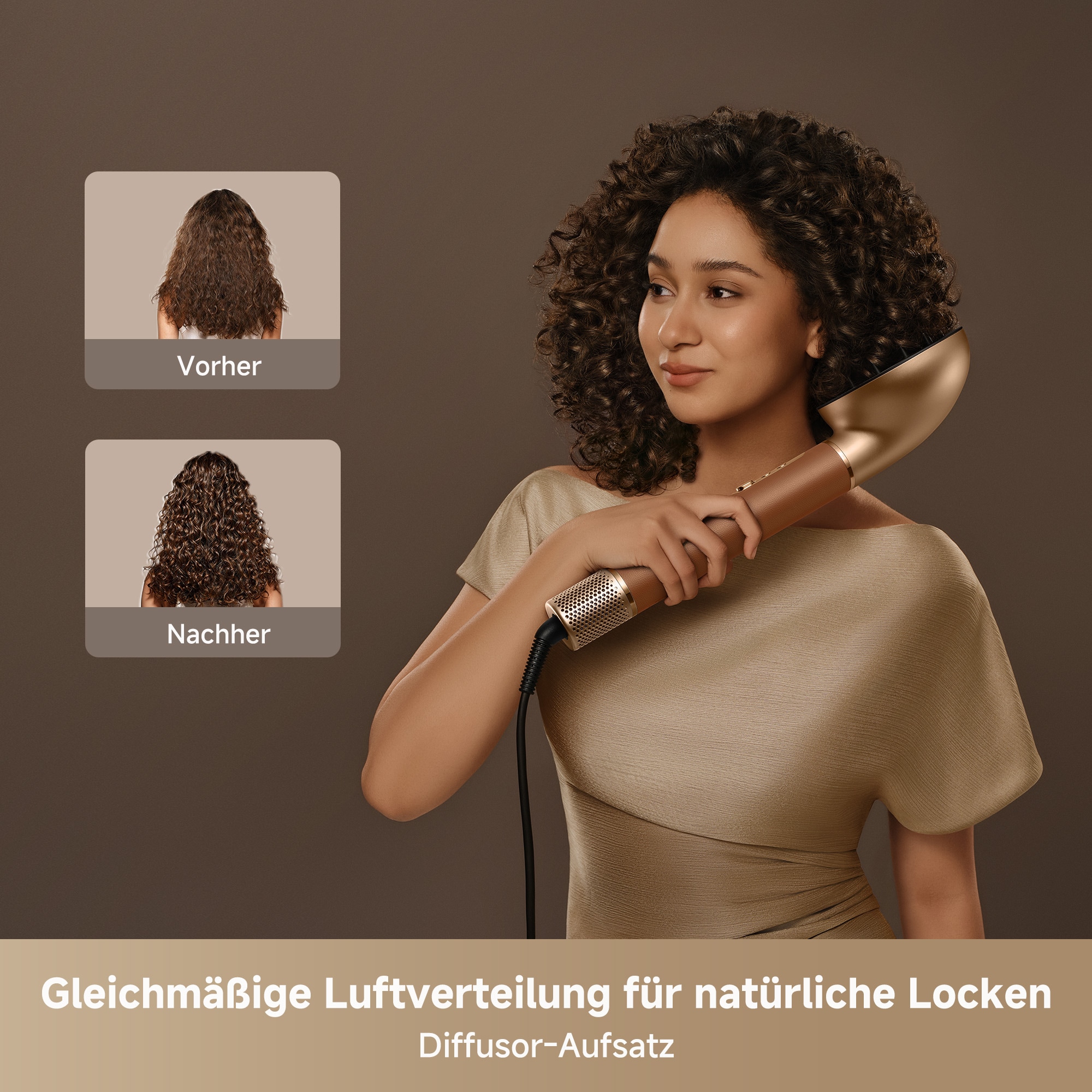 Dreame Haarstyler »AirStyle Pro 2« Multi-Haarstyler, Lockenwickler, Hitzeschutz