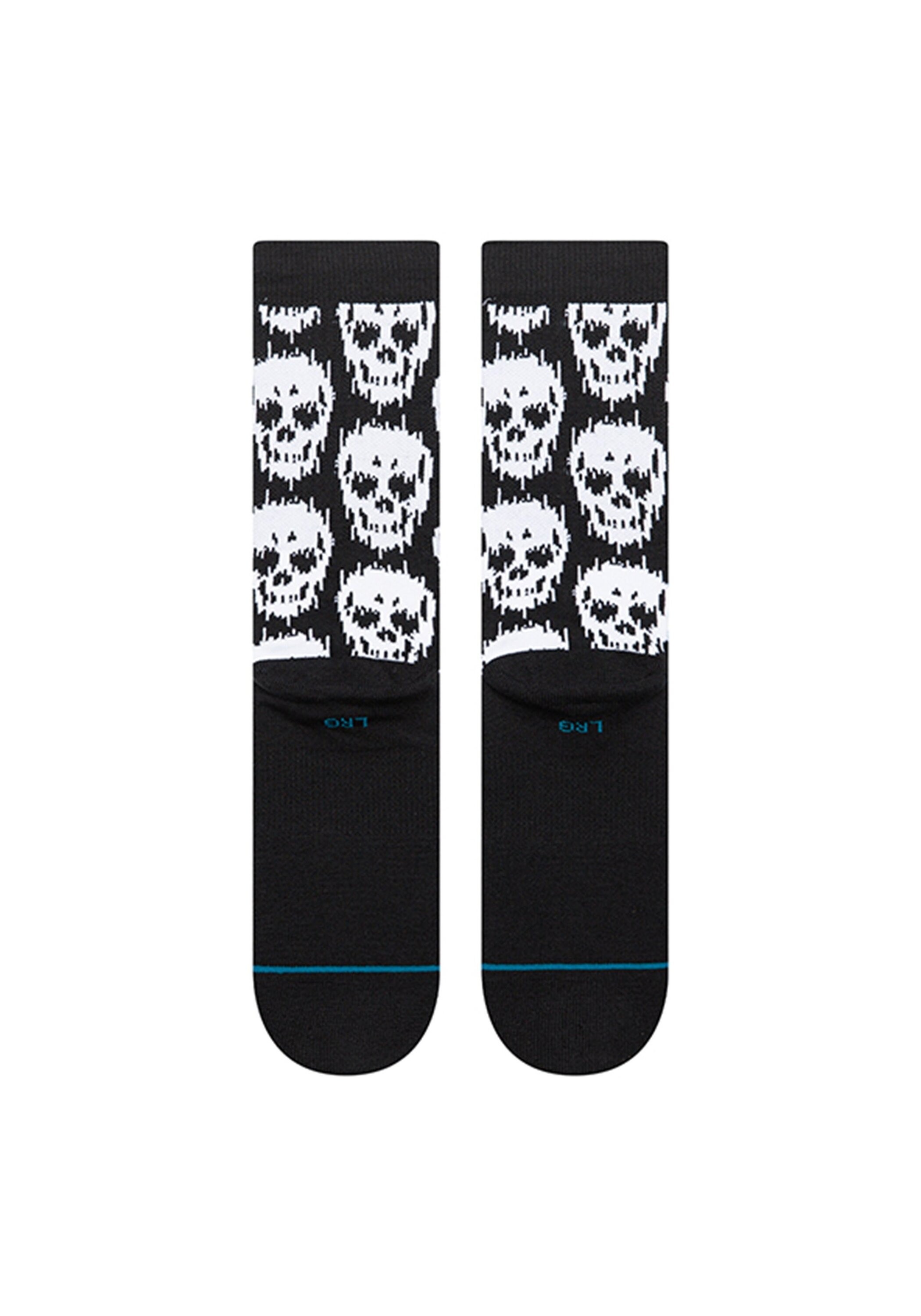 Stance Kurzsocken »Socken Static Skull Crew 1er Pack« 1 Paar tlg.