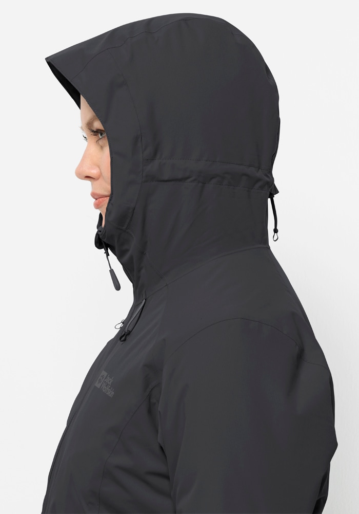 Jack Wolfskin Outdoorjacke »WISPER INS JKT W«, mit Kapuze