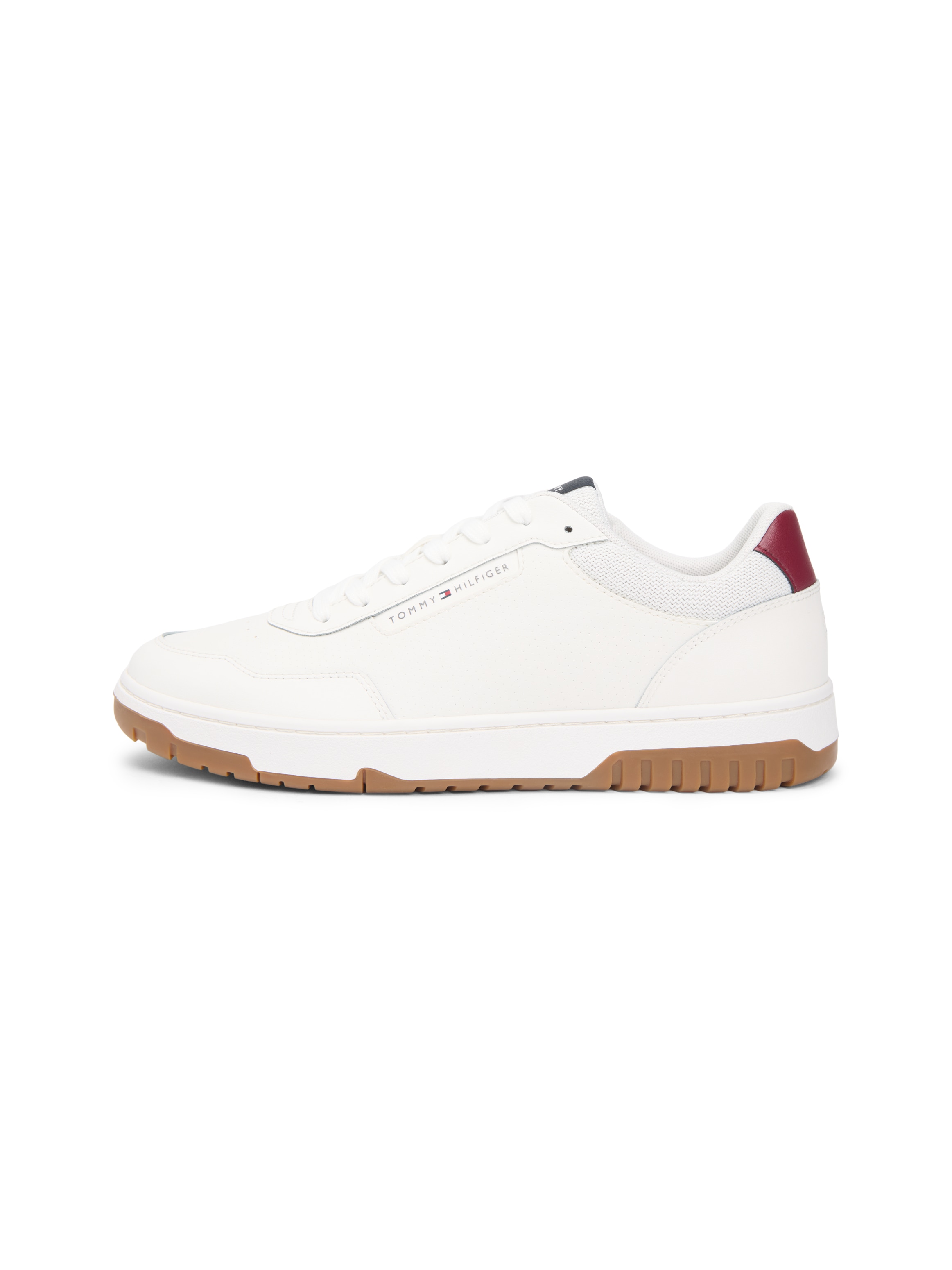 Tommy Hilfiger Sneaker »BASKET CORE LITE LTH BLOCK«  , Freizeitschuh, Halbschuh, Schnürschuh mit seitlicher Logoverzierung
