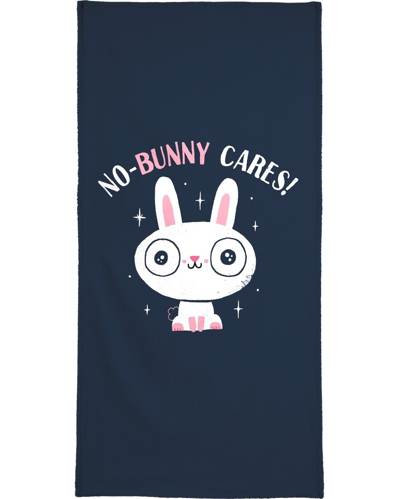 Juniqe Handtuch »No-Bunny Cares«, Weiche Frottee-Veloursqualität