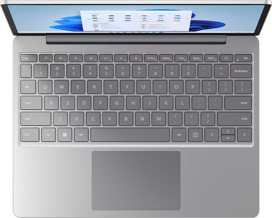 Xe Microsoft Laptop Go »Surface 31,62 Iris Zoll, Intel, 12,4 Notebook Graphics, 2«, 256 SSD Core GB / i5, OTTO cm, bei
