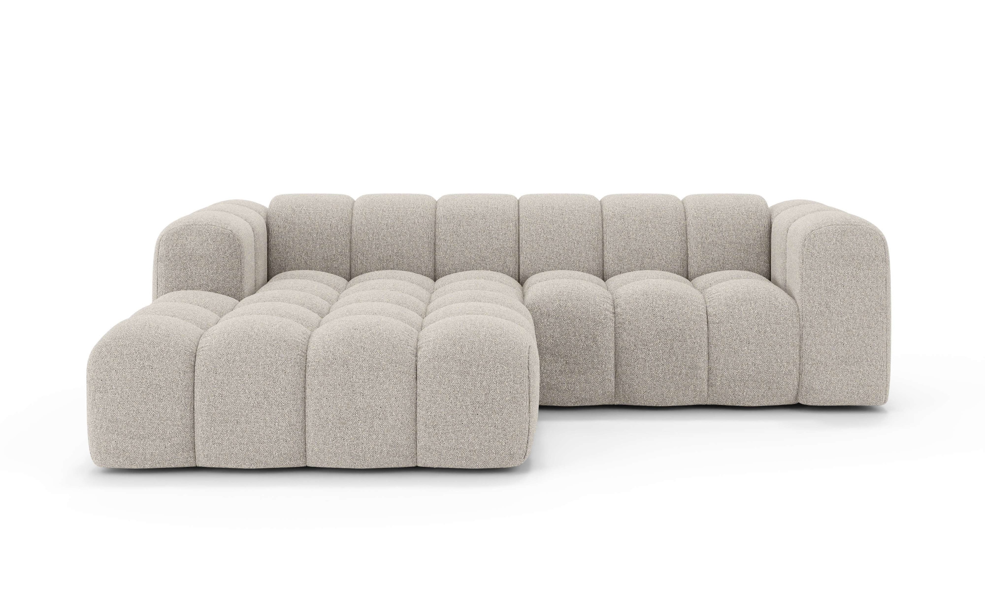 OTTO home Ecksofa »KALLIE L-Form,  248 cm - OTTO. Verlässliche Qualität.« Bubble Optik, moderne Steppung, hoher Sitzkomfort