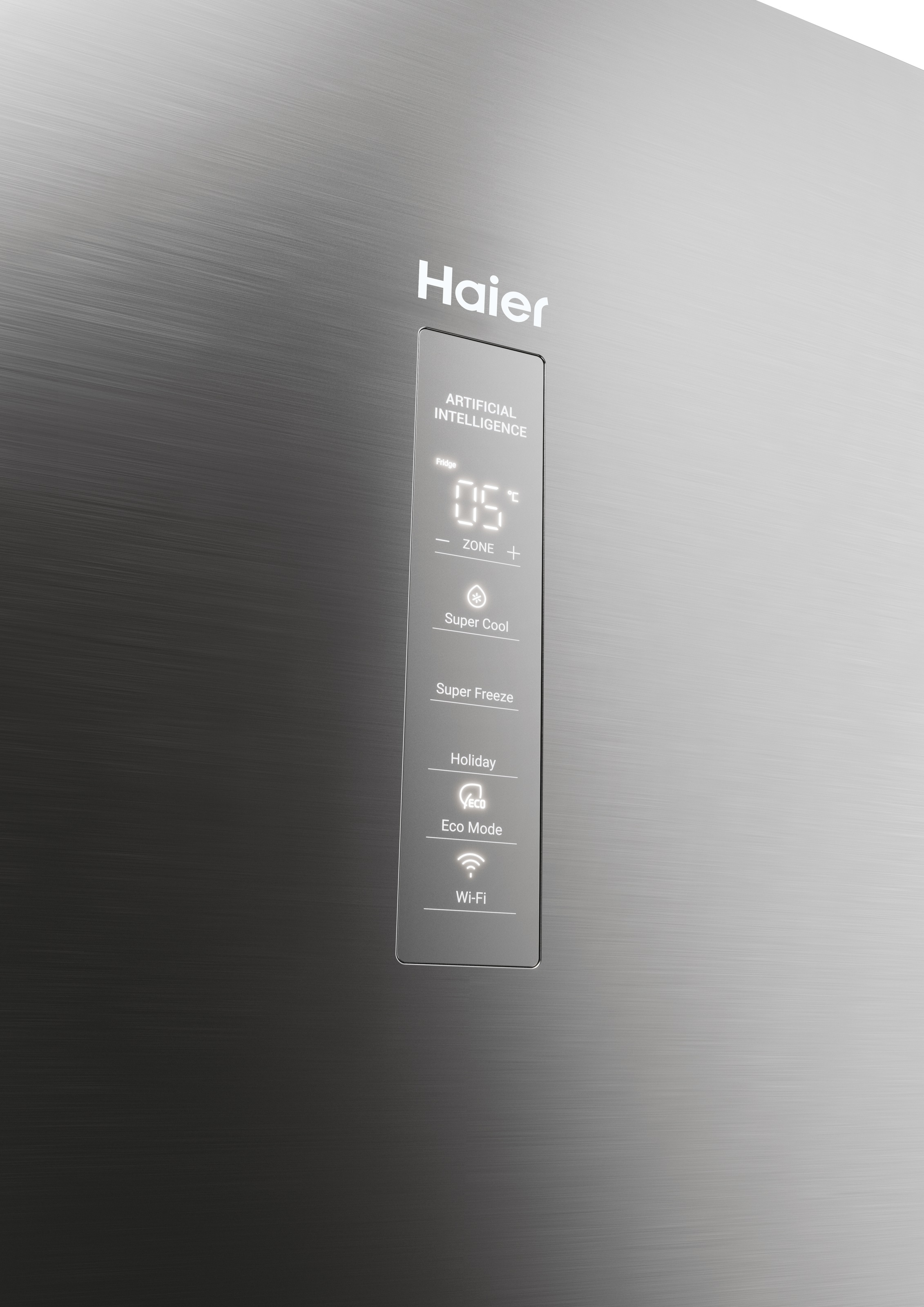Haier Kühl-/Gefrierkombination Combi 2D 60 »HDPW7620ANPK« 205 cm hoch 59,5 cm breit Daylight: LED-Lichtsäule für optimale Sicht